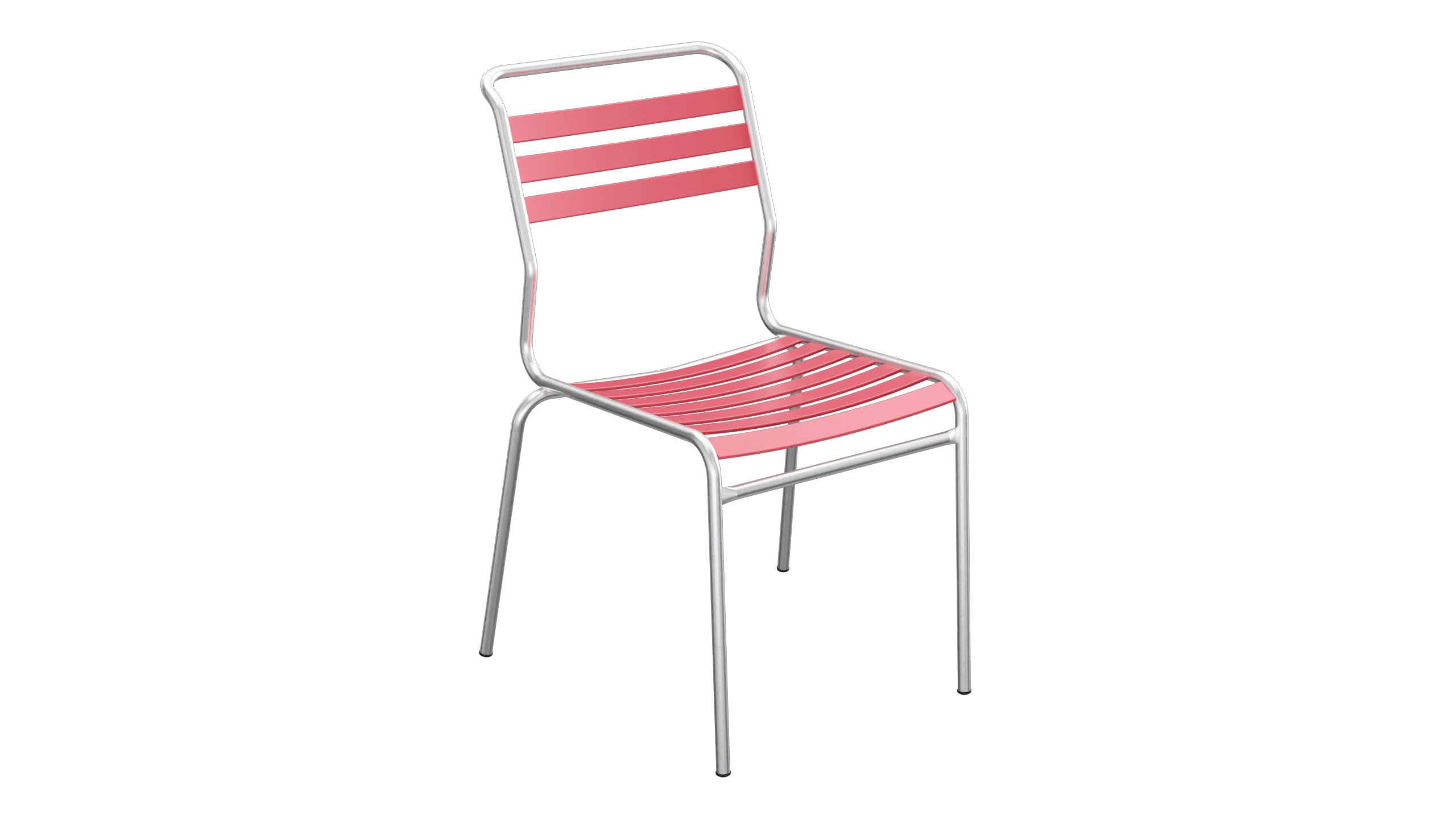 Säntis Lättli-Gartenstuhl ohne Armlehne in Ahornrot präsentiert im Onlineshop von KAQTU Design AG. Gartenstuhl ist von Schaffner