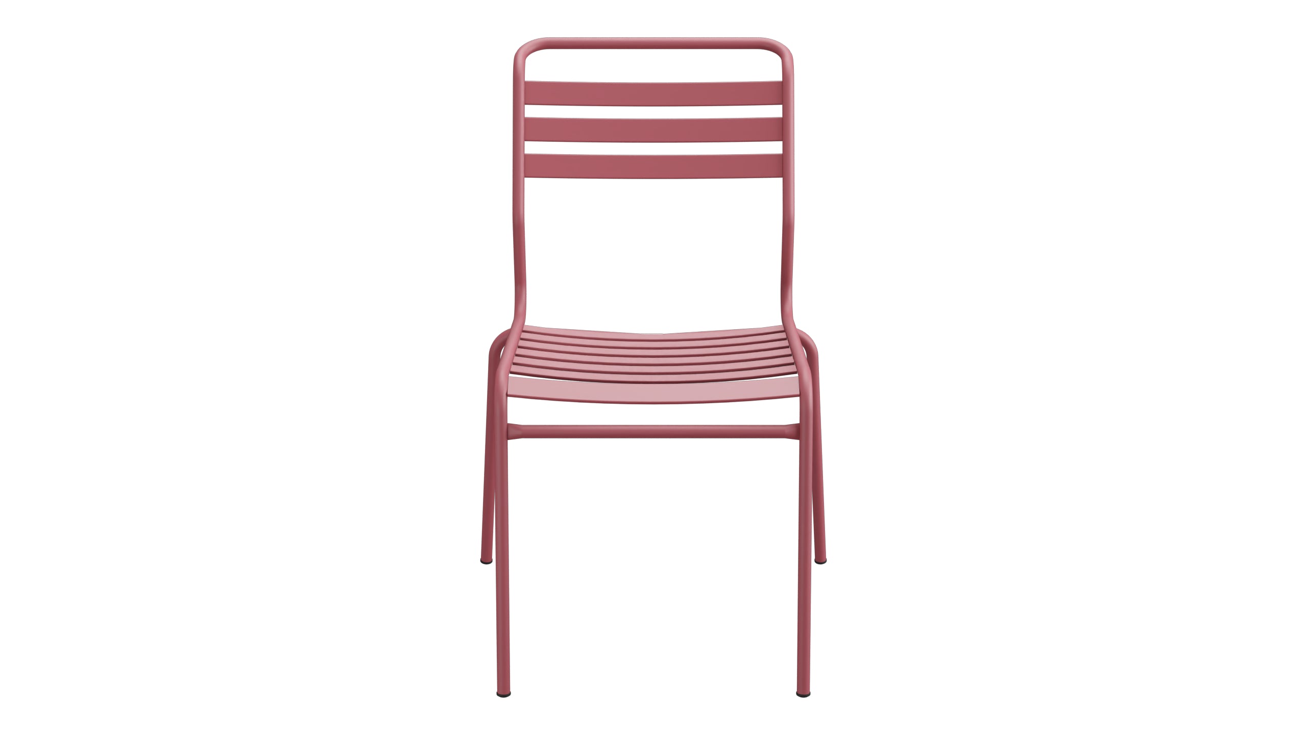 Säntis Lättli-Gartenstuhl ohne Armlehne in Bordeaux präsentiert im Onlineshop von KAQTU Design AG. Gartenstuhl ist von Schaffner
