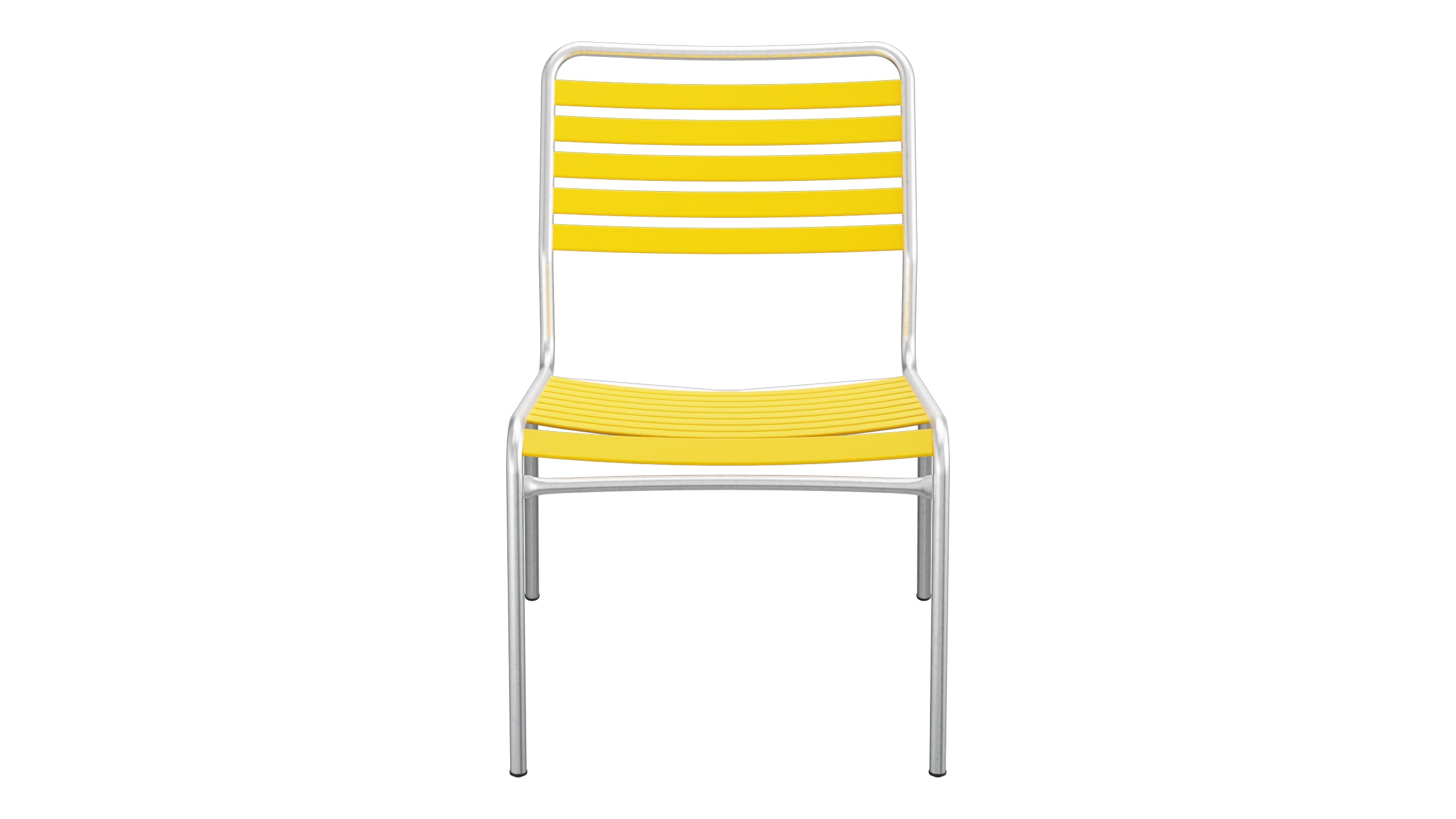 Rigi Lättli-Salonsessel  ohne Armlehne in Gelb präsentiert im Onlineshop von KAQTU Design AG. Outdoor-Sessel ist von Schaffner