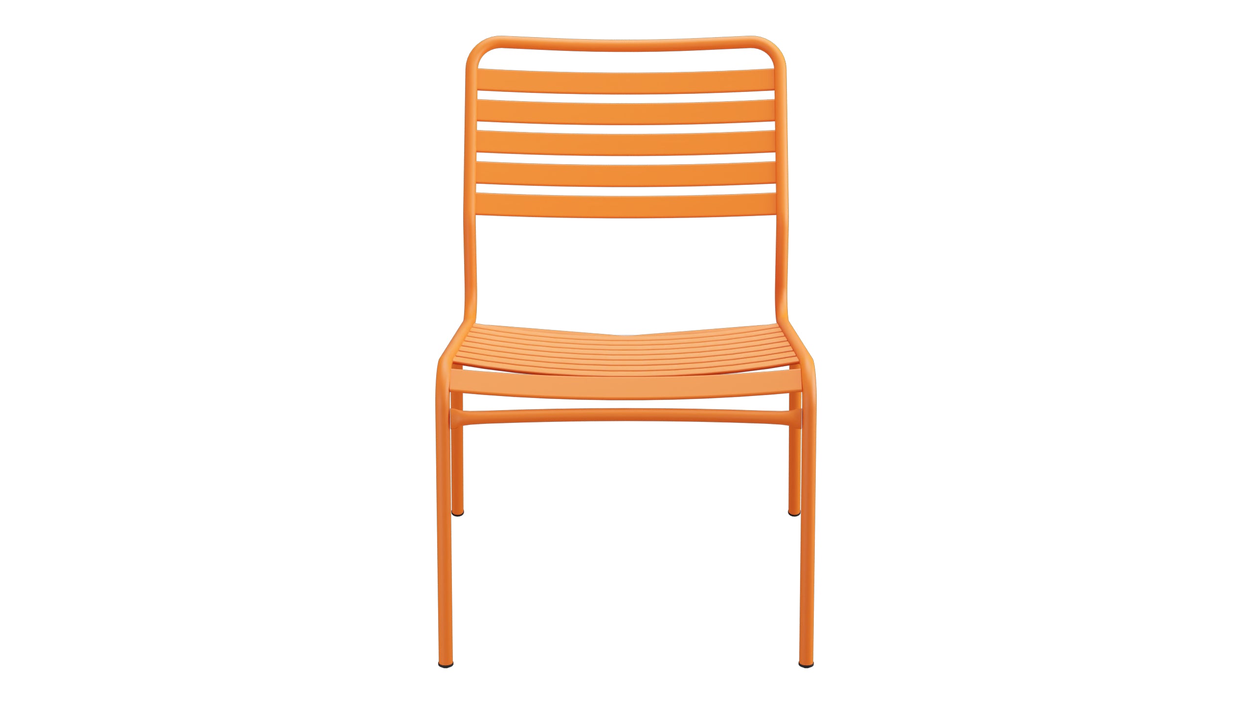 Rigi Lättli-Salonsessel  ohne Armlehne in Orange präsentiert im Onlineshop von KAQTU Design AG. Outdoor-Sessel ist von Schaffner