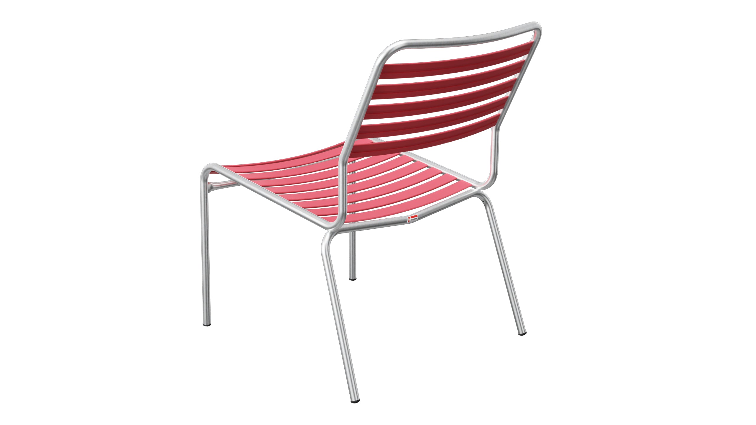 Rigi Lättli-Salonsessel  ohne Armlehne in Ahornrot präsentiert im Onlineshop von KAQTU Design AG. Outdoor-Sessel ist von Schaffner