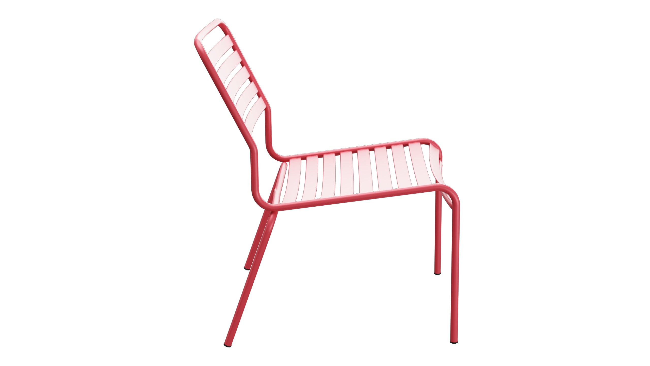 Rigi Lättli-Salonsessel  ohne Armlehne in Ahornrot präsentiert im Onlineshop von KAQTU Design AG. Outdoor-Sessel ist von Schaffner