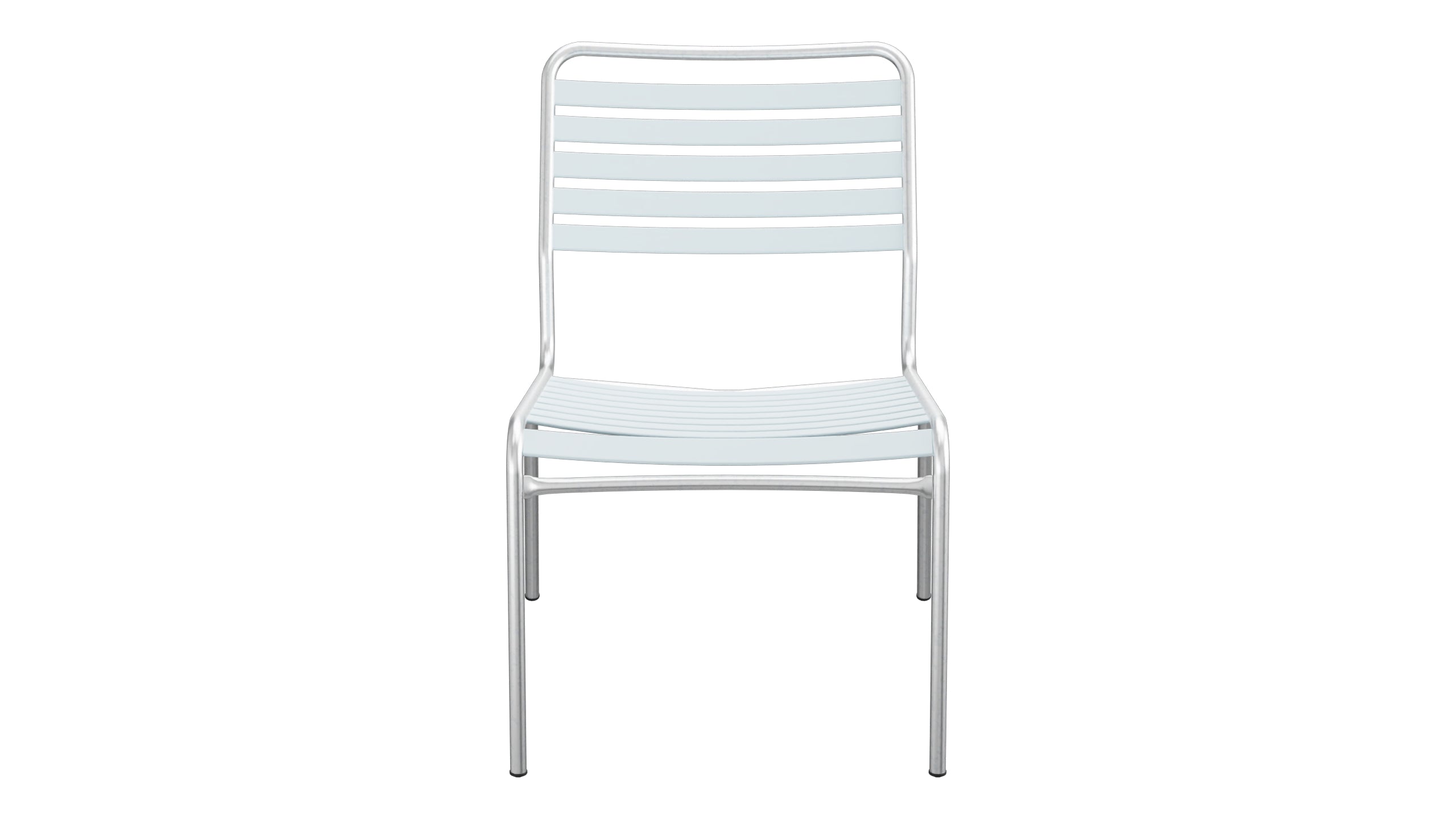 Rigi Lättli-Salonsessel  ohne Armlehne in Pastellblau präsentiert im Onlineshop von KAQTU Design AG. Outdoor-Sessel ist von Schaffner
