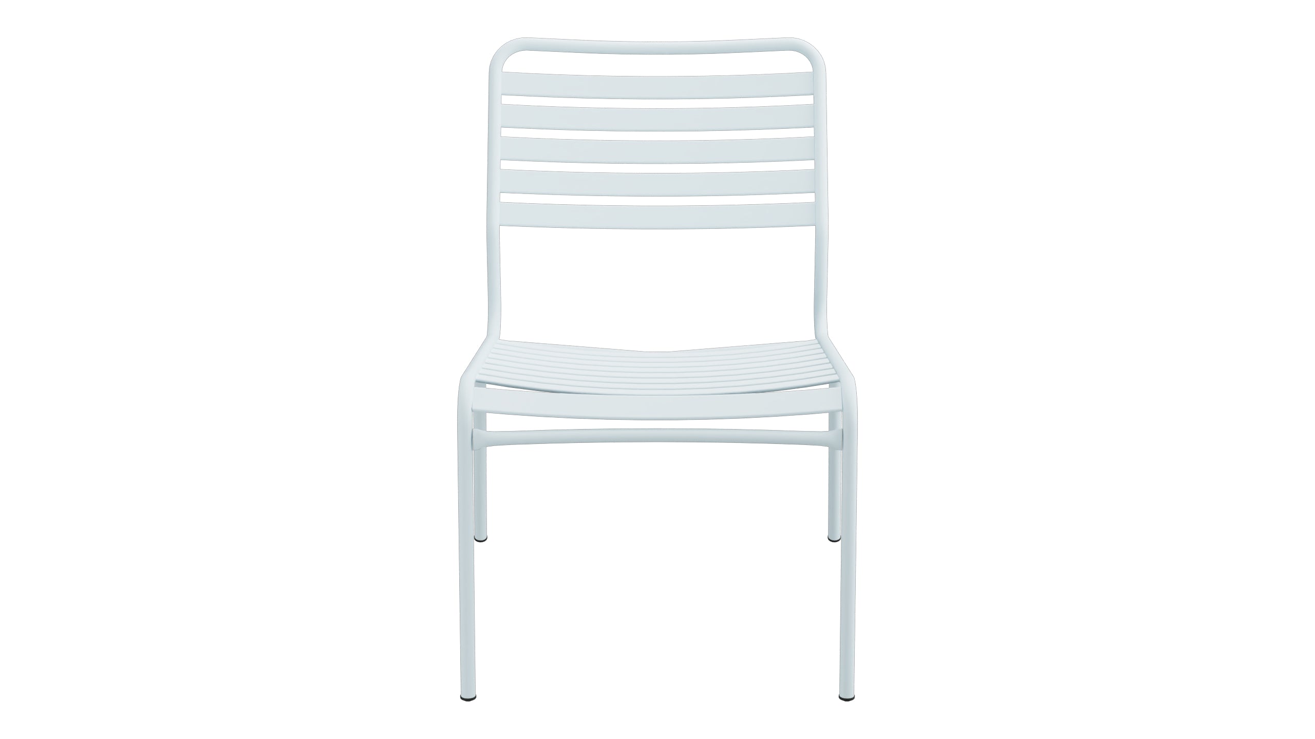 Rigi Lättli-Salonsessel  ohne Armlehne in Pastellblau präsentiert im Onlineshop von KAQTU Design AG. Outdoor-Sessel ist von Schaffner