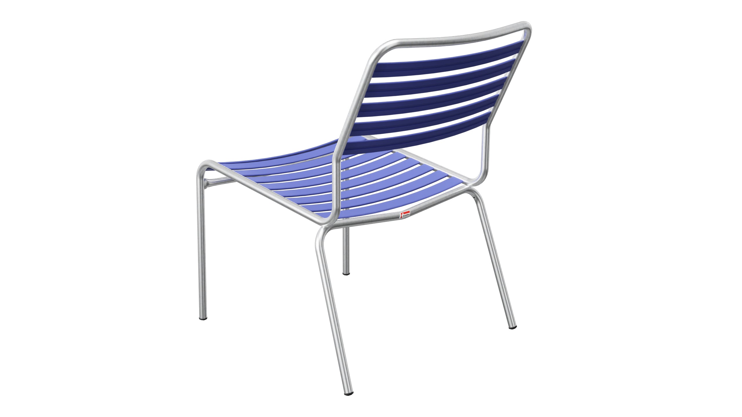 Rigi Lättli-Salonsessel  ohne Armlehne in Blau präsentiert im Onlineshop von KAQTU Design AG. Outdoor-Sessel ist von Schaffner