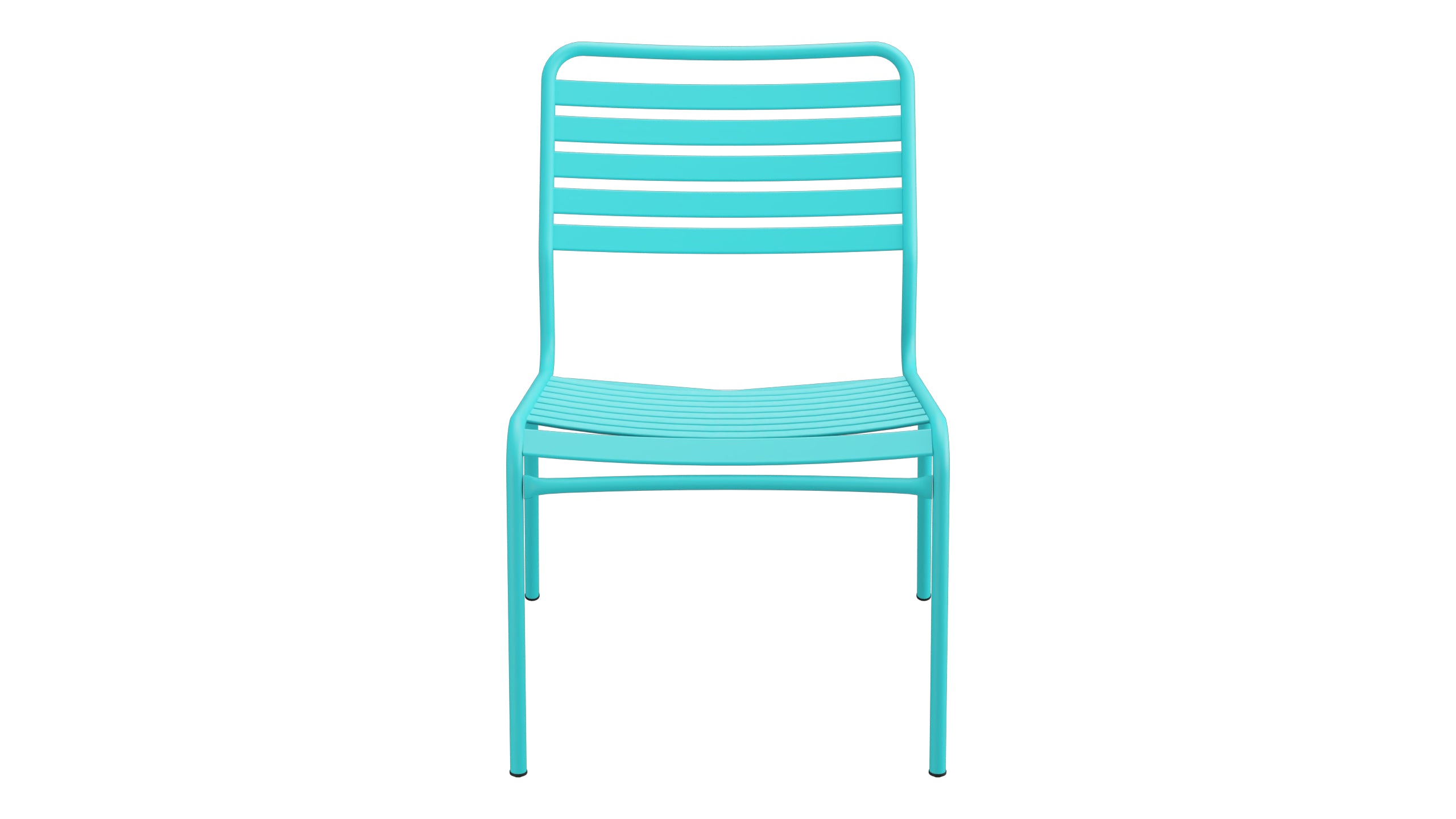 Rigi Lättli-Salonsessel  ohne Armlehne in Türkis präsentiert im Onlineshop von KAQTU Design AG. Outdoor-Sessel ist von Schaffner