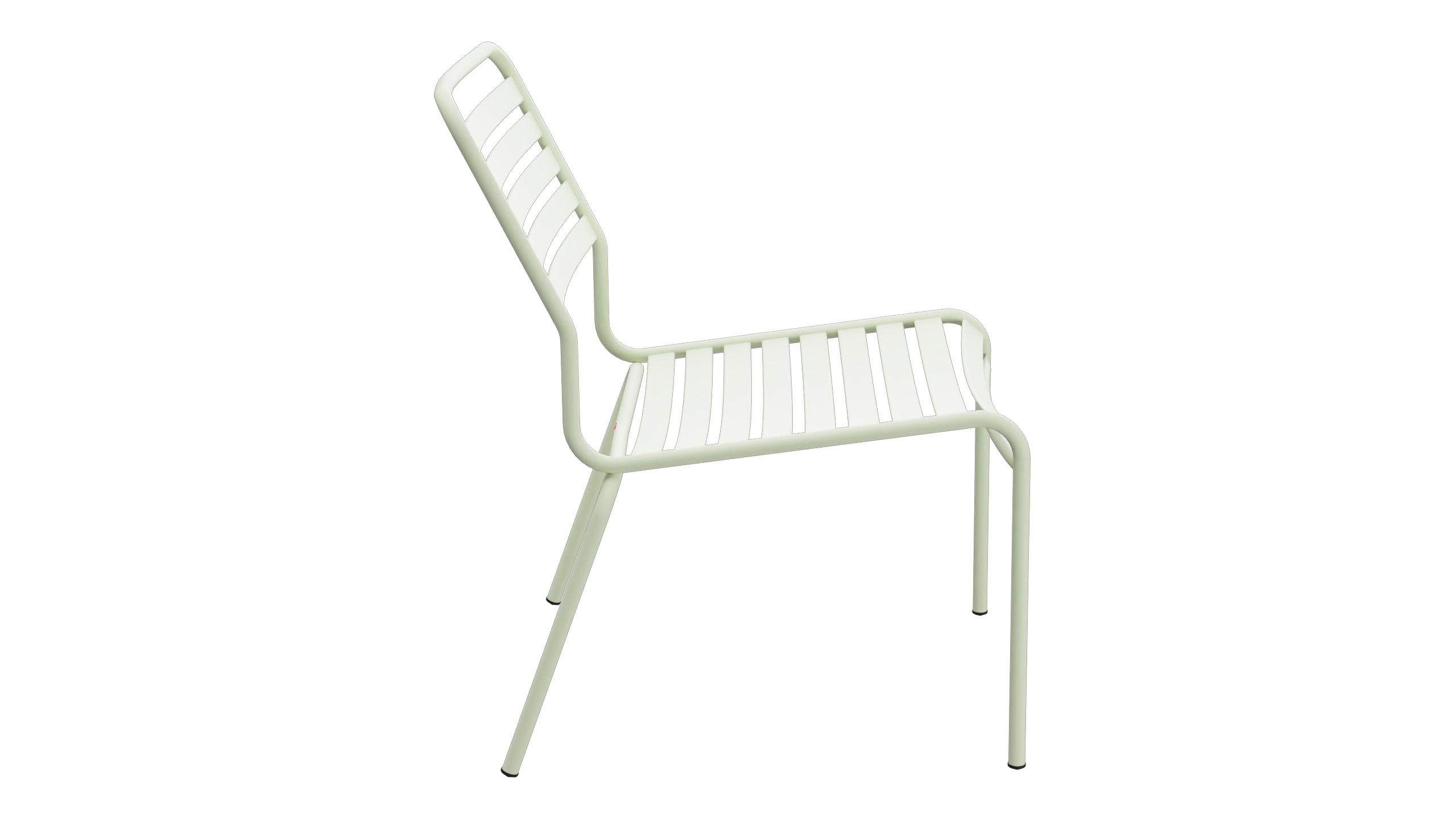 Rigi Lättli-Salonsessel  ohne Armlehne in Pastellgrün präsentiert im Onlineshop von KAQTU Design AG. Outdoor-Sessel ist von Schaffner