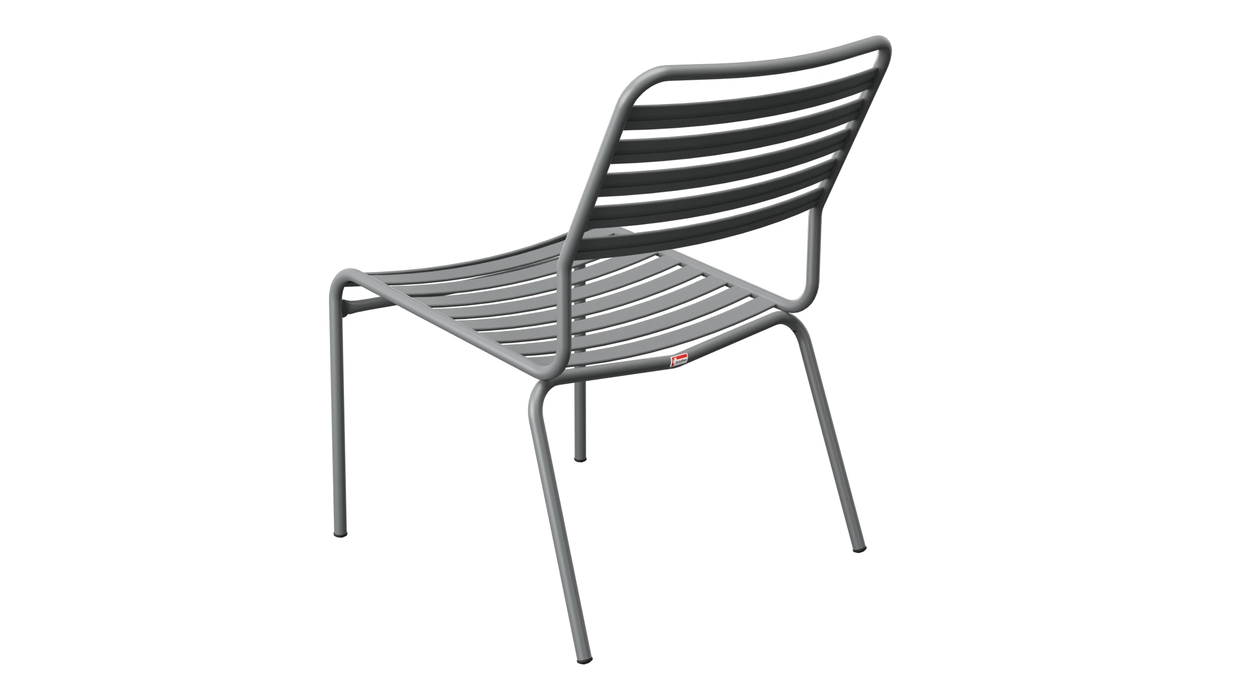 Rigi Lättli-Salonsessel  ohne Armlehne in Graphit präsentiert im Onlineshop von KAQTU Design AG. Outdoor-Sessel ist von Schaffner