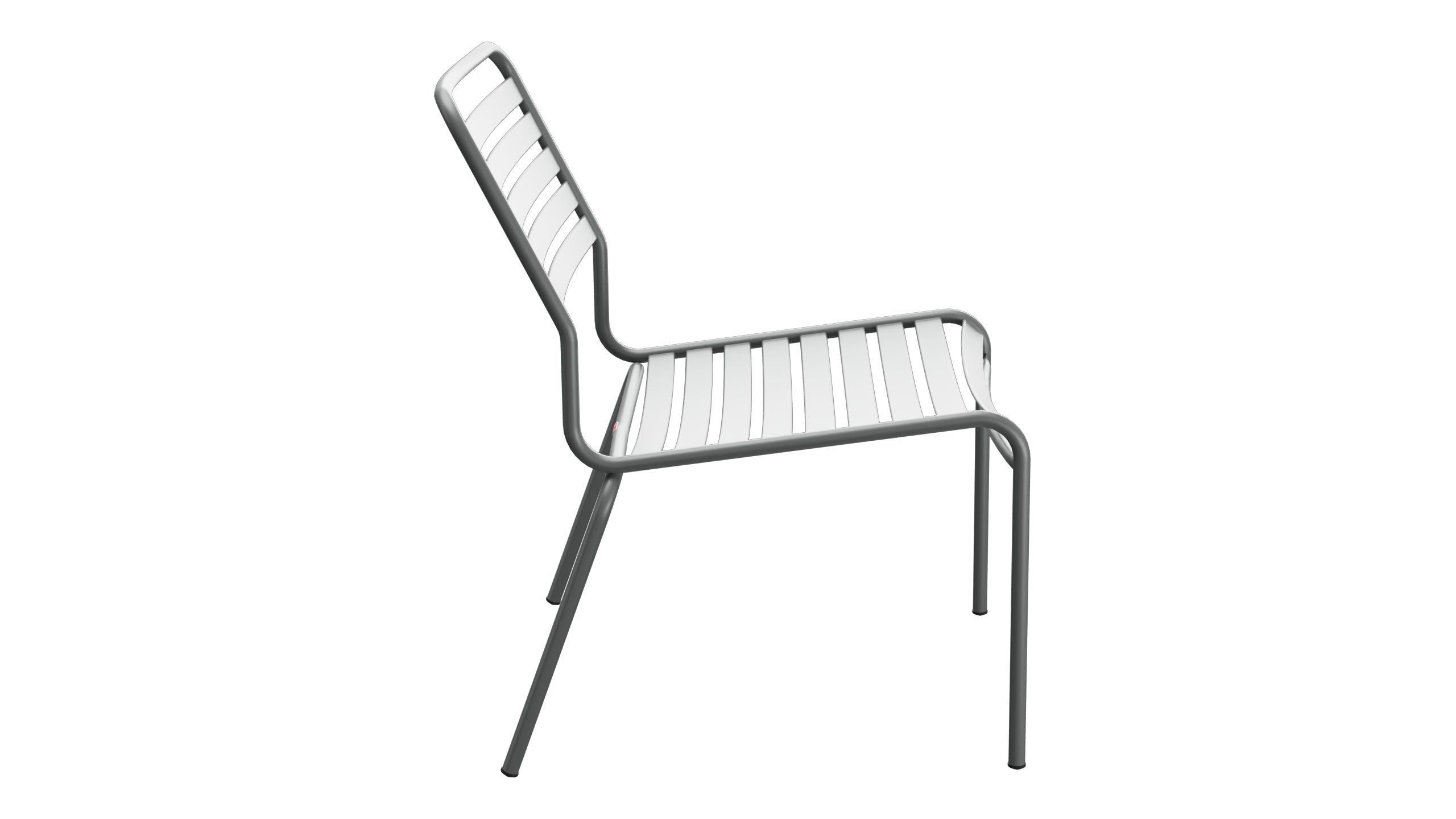 Rigi Lättli-Salonsessel  ohne Armlehne in Graphit präsentiert im Onlineshop von KAQTU Design AG. Outdoor-Sessel ist von Schaffner
