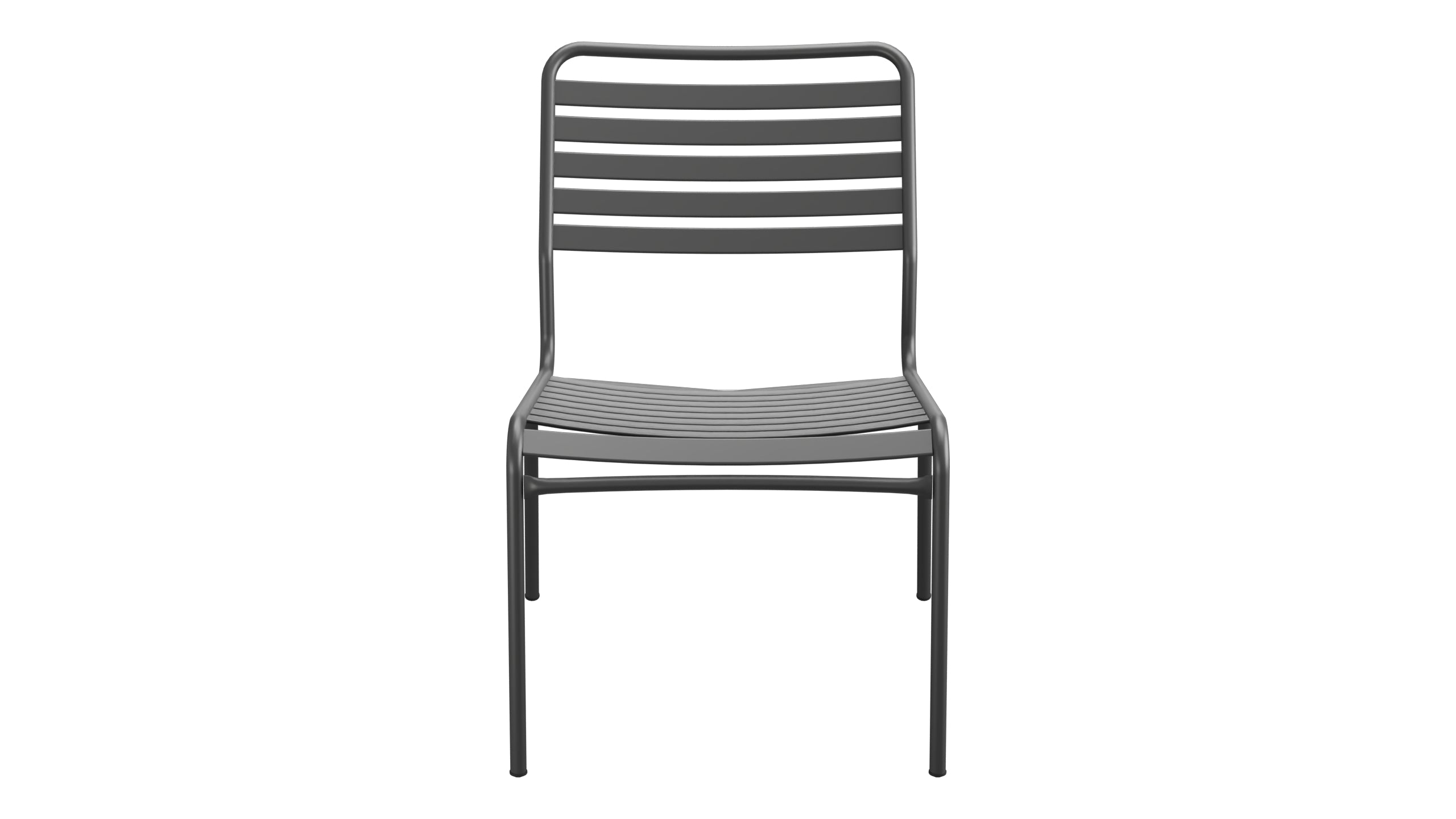 Rigi Lättli-Salonsessel  ohne Armlehne in Anthrazit präsentiert im Onlineshop von KAQTU Design AG. Outdoor-Sessel ist von Schaffner