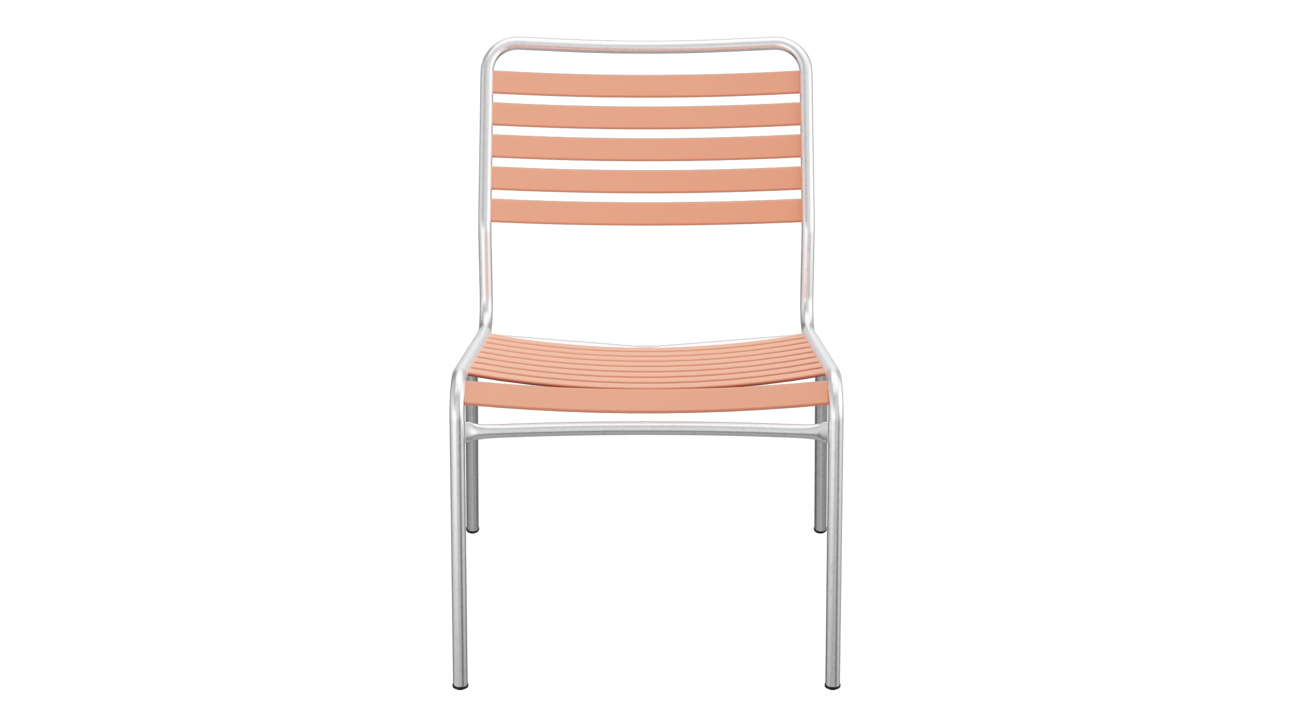 Rigi Lättli-Salonsessel  ohne Armlehne in Pastellterracotta präsentiert im Onlineshop von KAQTU Design AG. Outdoor-Sessel ist von Schaffner