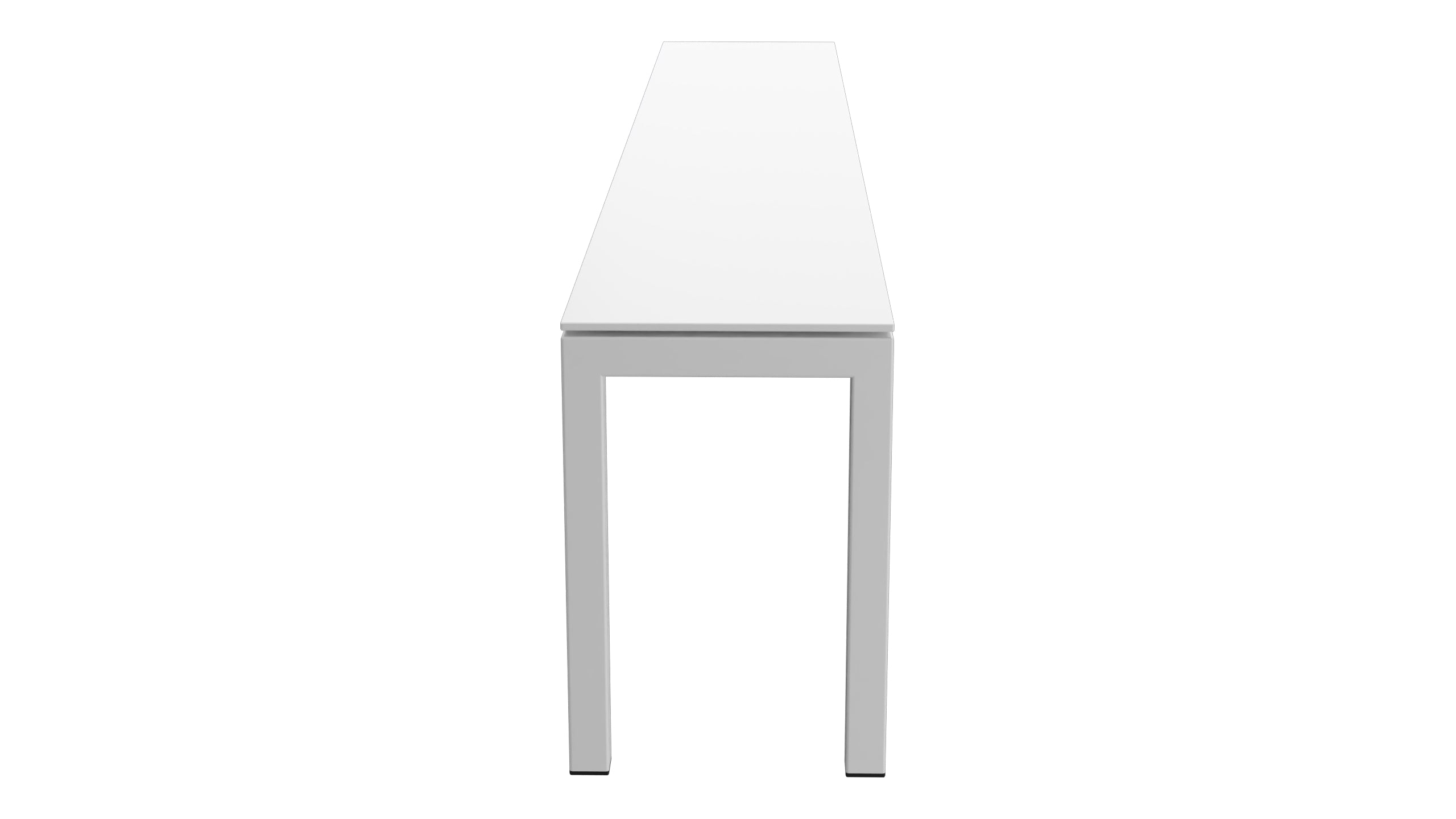 Luzern Glasfaser-Gartenbank 206x32  in Weiss präsentiert im Onlineshop von KAQTU Design AG. Gartenbank ist von Schaffner