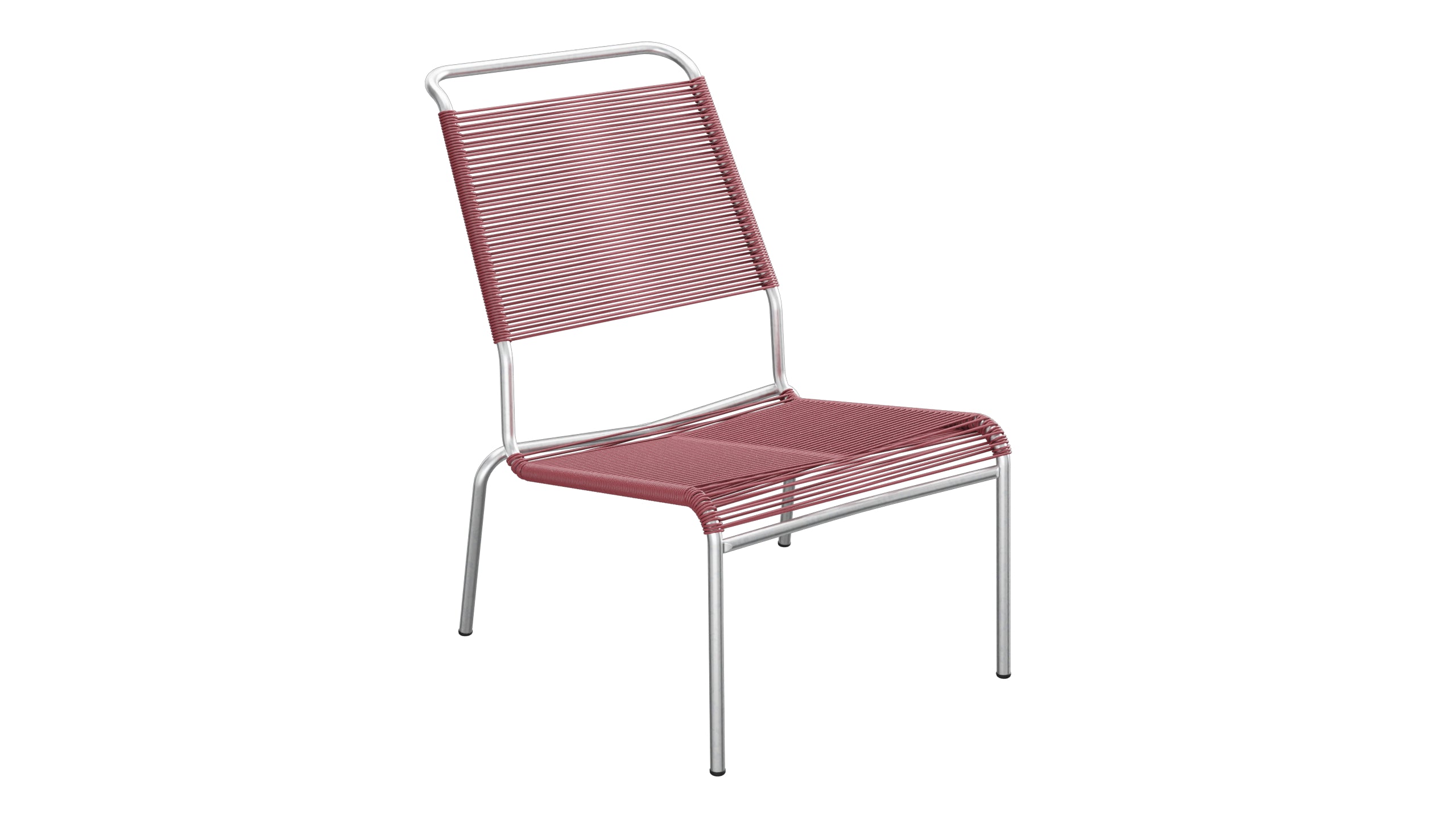 Säntis Spaghetti-Lounger ohne Armlehne Hochlehner