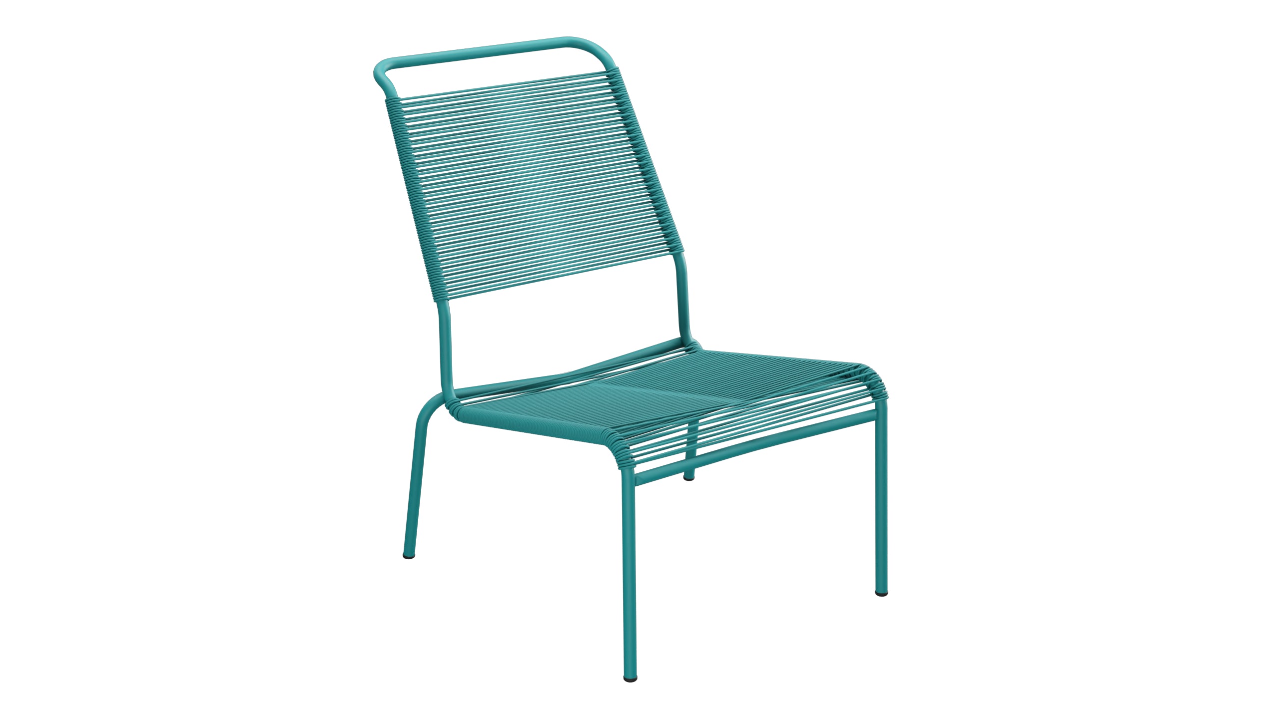 Säntis Spaghetti-Lounger ohne Armlehne Hochlehner