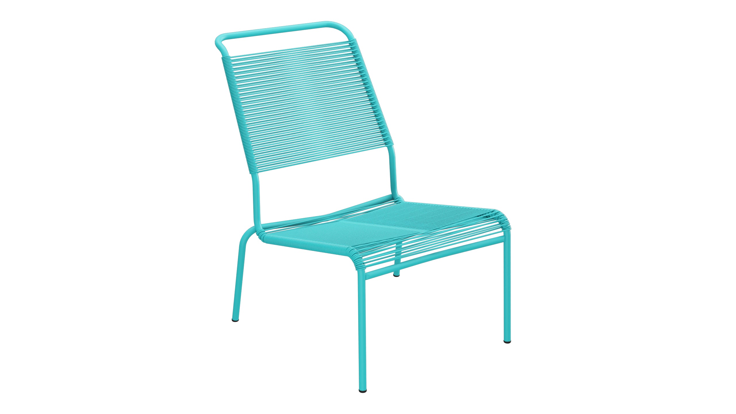 Säntis Spaghetti-Lounger ohne Armlehne Hochlehner
