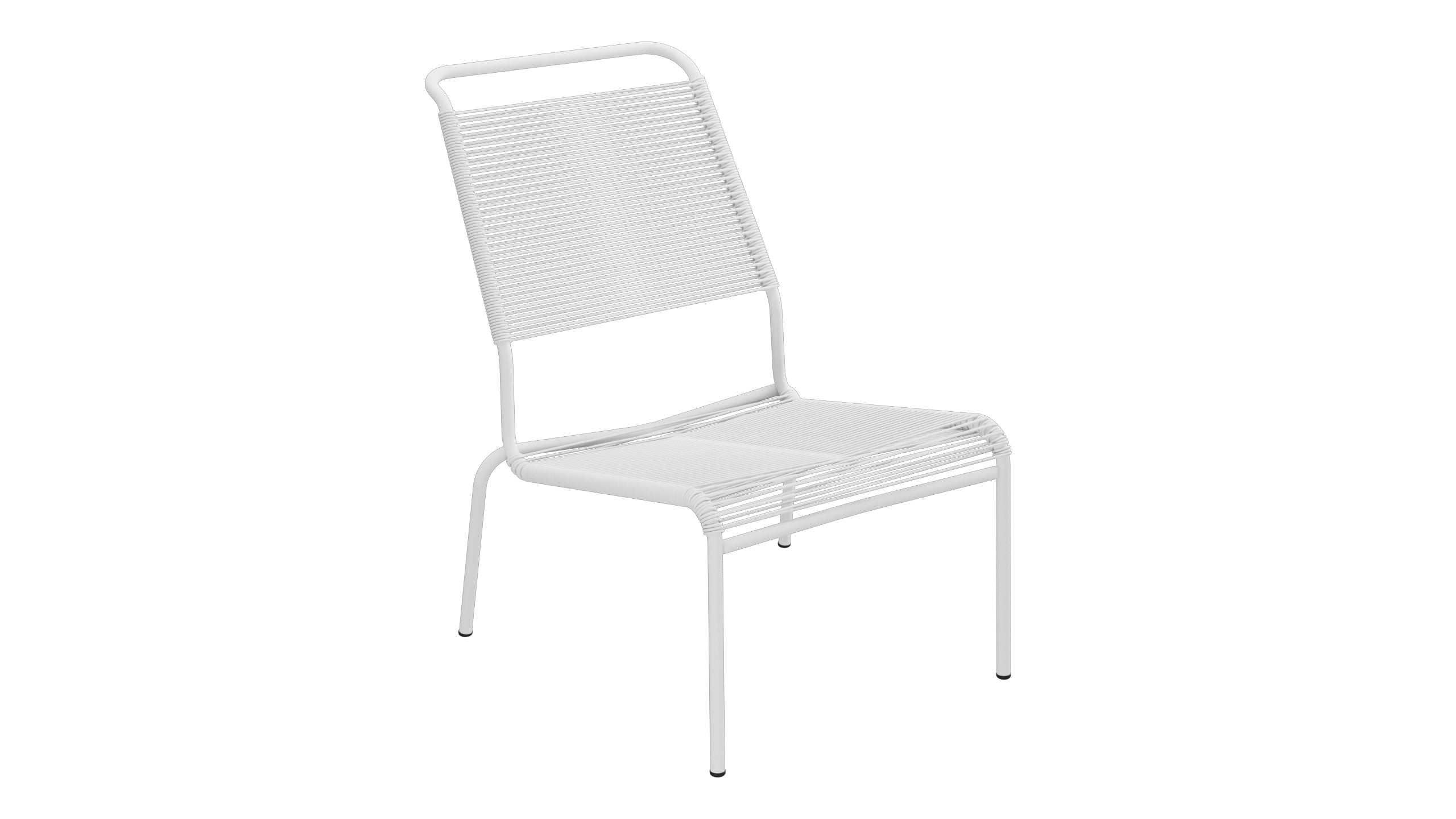 Säntis Spaghetti-Lounger ohne Armlehne Hochlehner