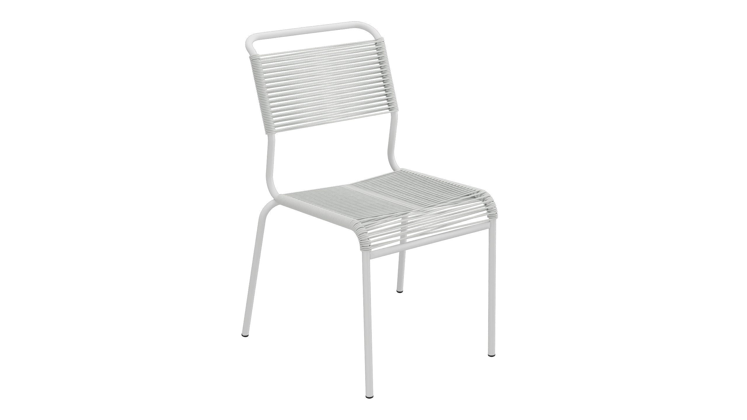 Säntis spaghetti garden chair without armrests