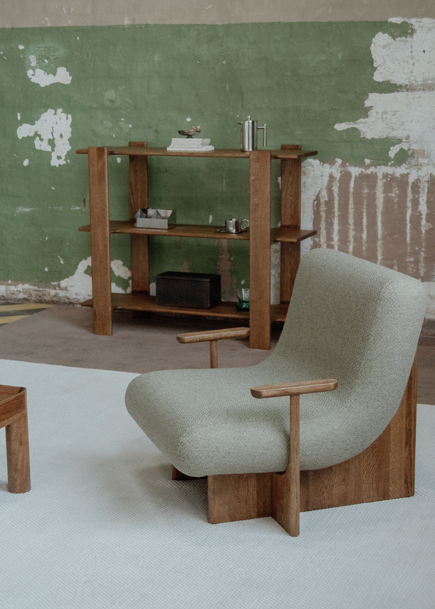 Kivo KIV01 - Sessel in Moss 801 - Sage 801 präsentiert im Onlineshop von KAQTU Design AG. Sessel ist von Tamo
