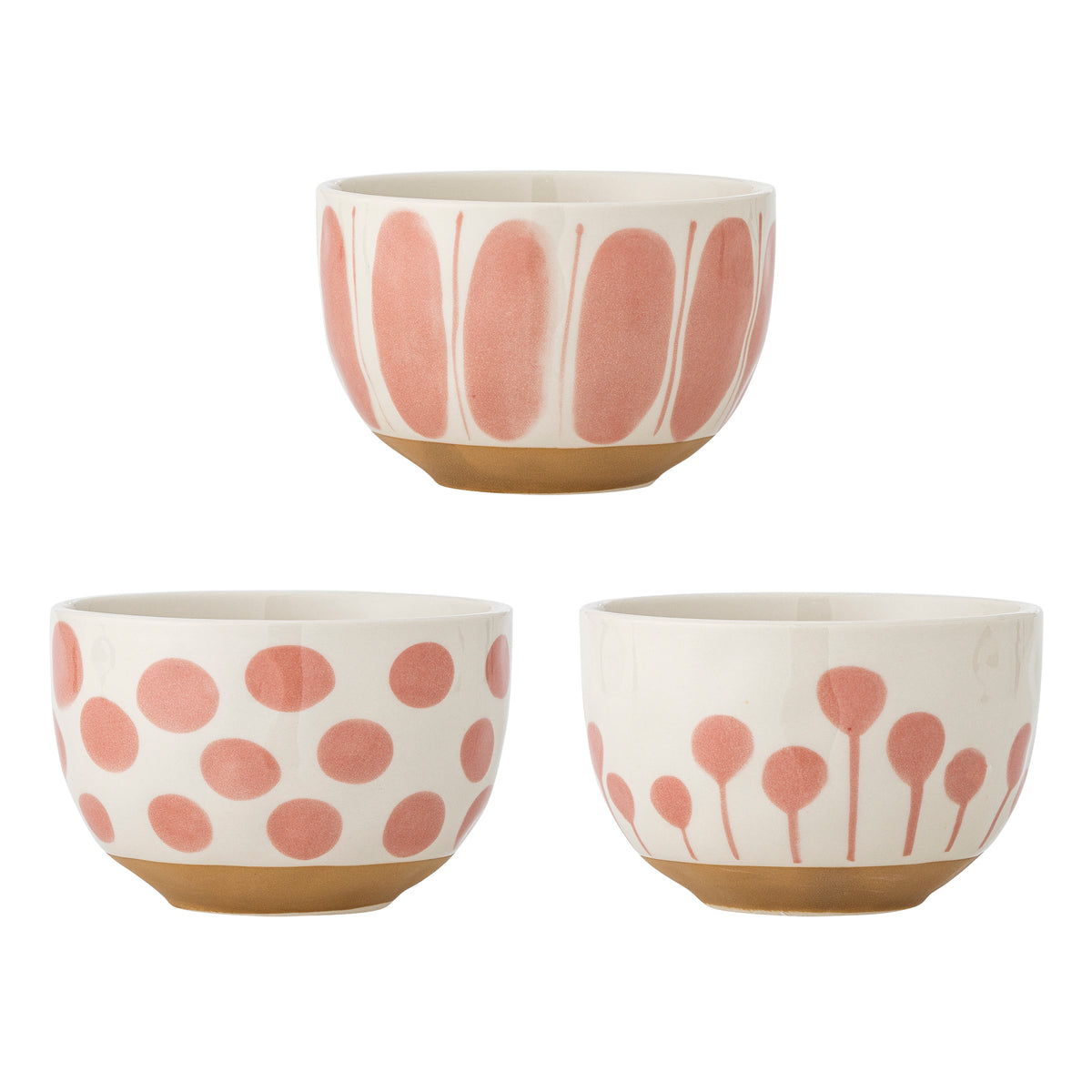 Linora Schale, Rose, Steingut in Rose präsentiert im Onlineshop von KAQTU Design AG. Schale ist von Creative Collection