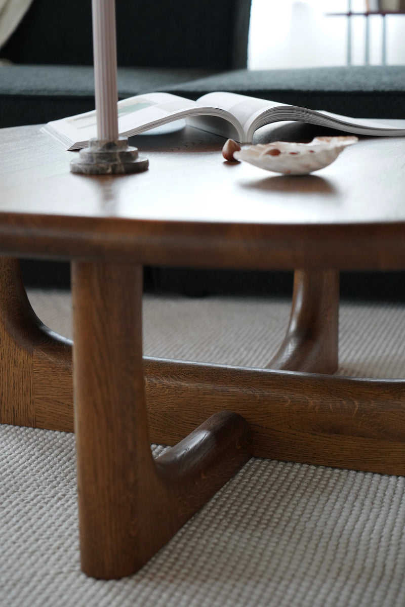 Olfo OLF935 - Beistelltisch in Eiche Natur präsentiert im Onlineshop von KAQTU Design AG. Beistelltisch ist von Tamo