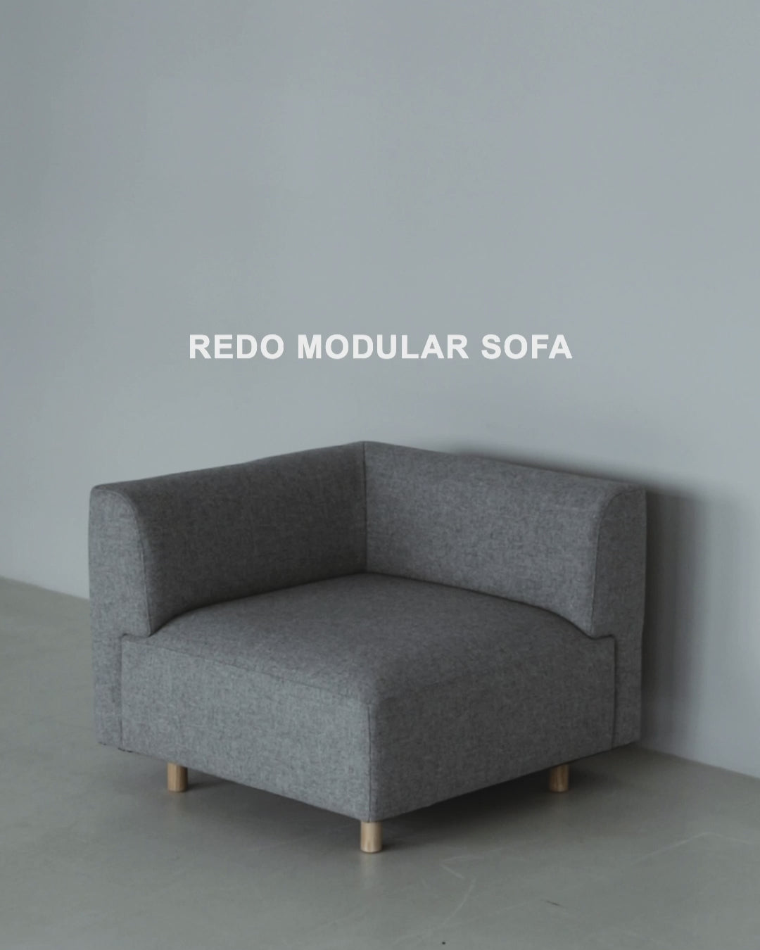 Vielseitiges Redo Sofa 110 Center von Normann Copenhagen erleben.