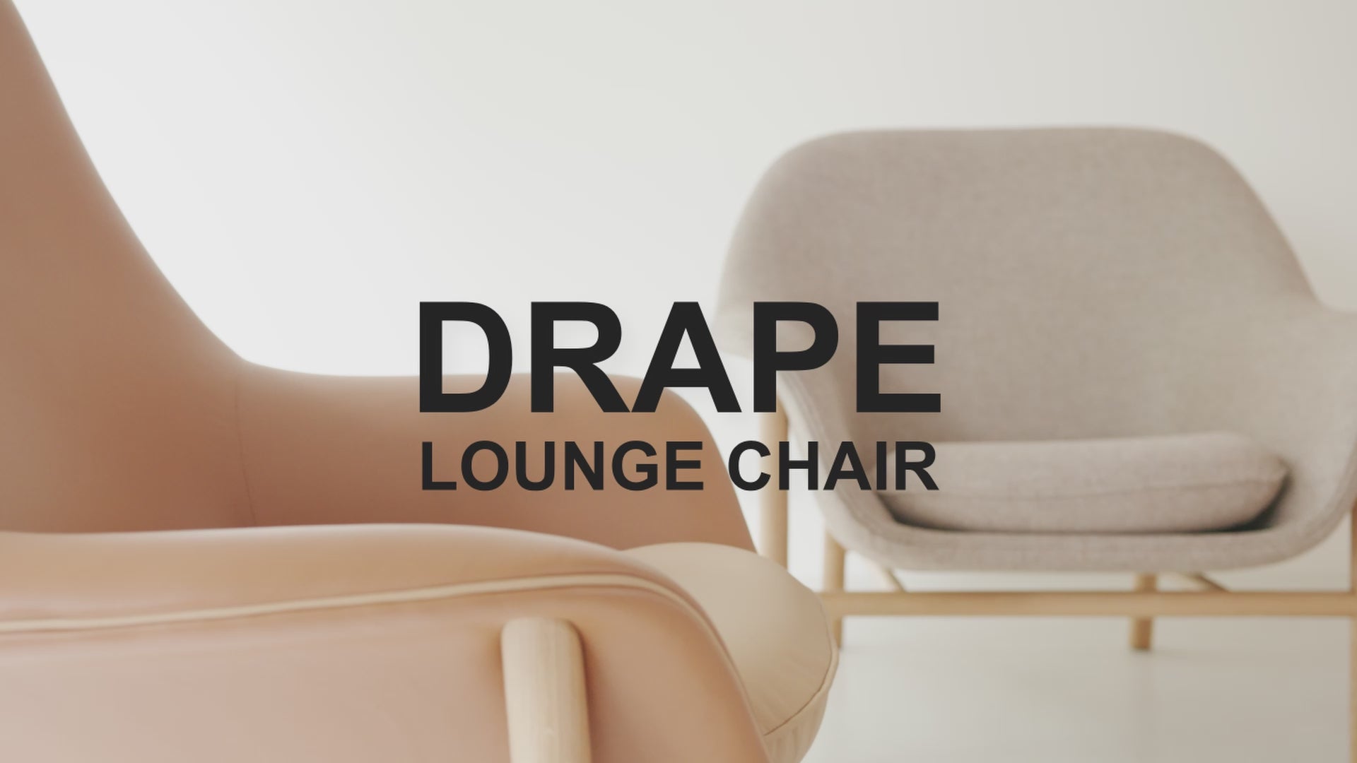 Drape Lounge Sessel Hoch - KAQTU Design