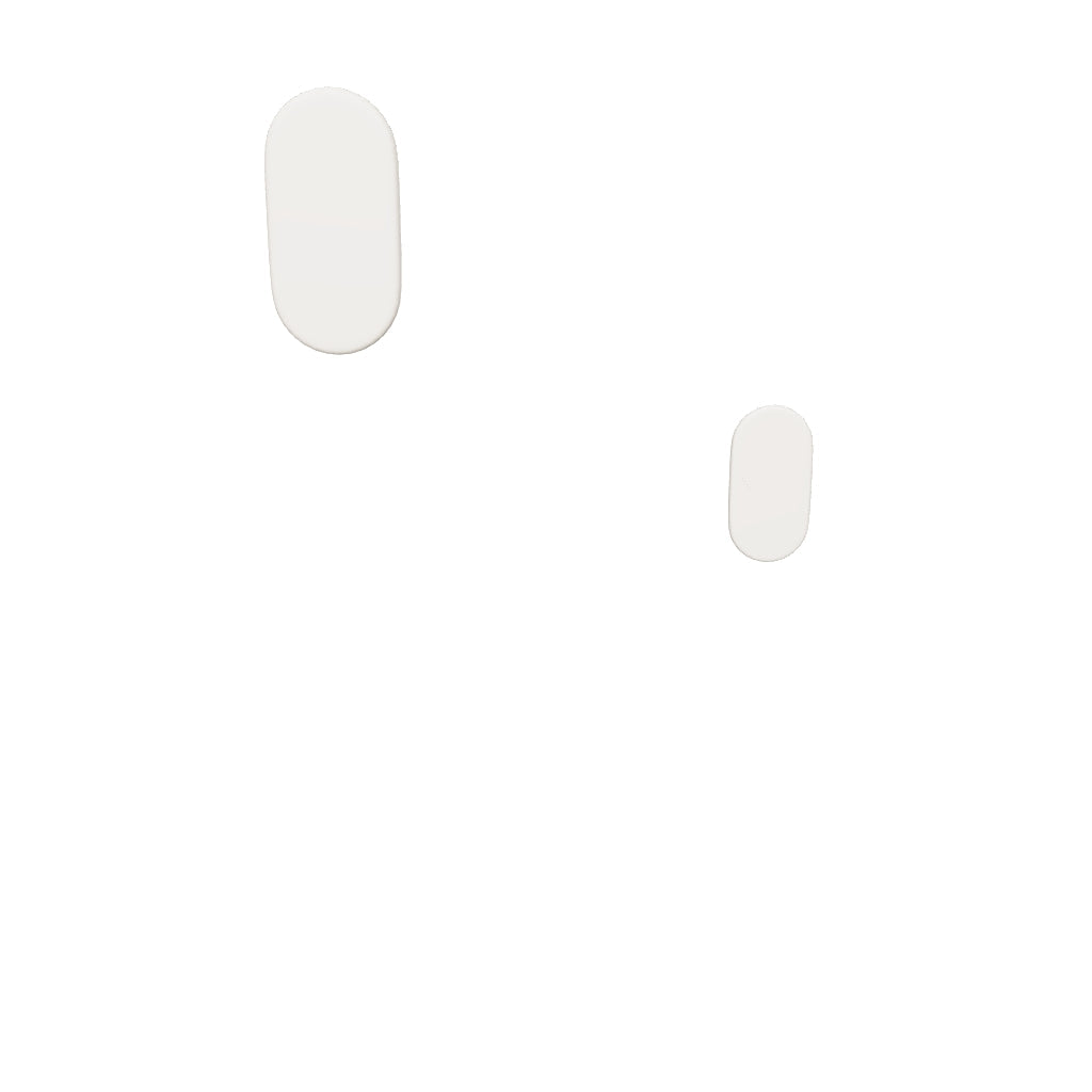 Set Arely aus 2 Kleiderhaken aus massivem Buchenholz mit beigefarbener Lackierung, 6,5 cm/10 cm in Beige präsentiert im Onlineshop von KAQTU Design AG. Kleiderhaken ist von Kave Home