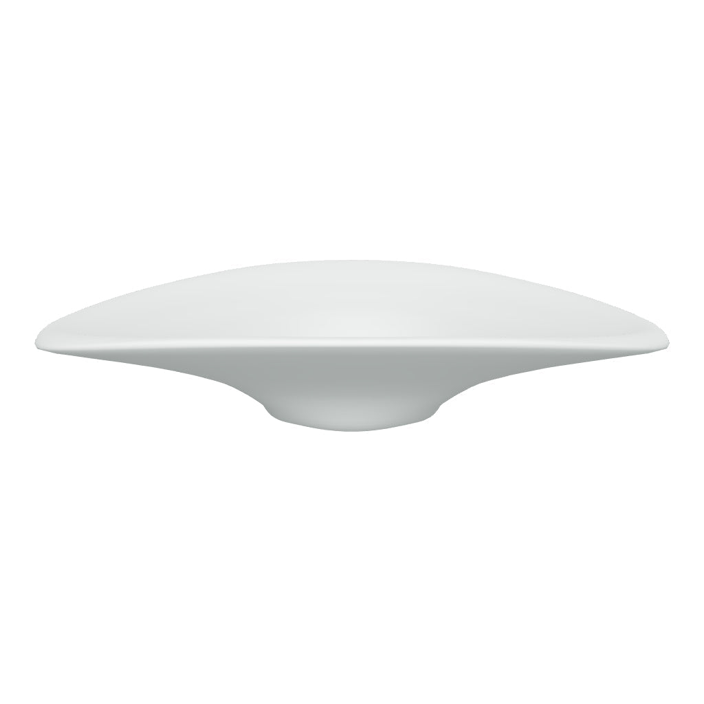 Dekoschale Vionze aus beigefarbenem Glas 34,5 x 22 cm in Transparent präsentiert im Onlineshop von KAQTU Design AG. Vase ist von Kave Home