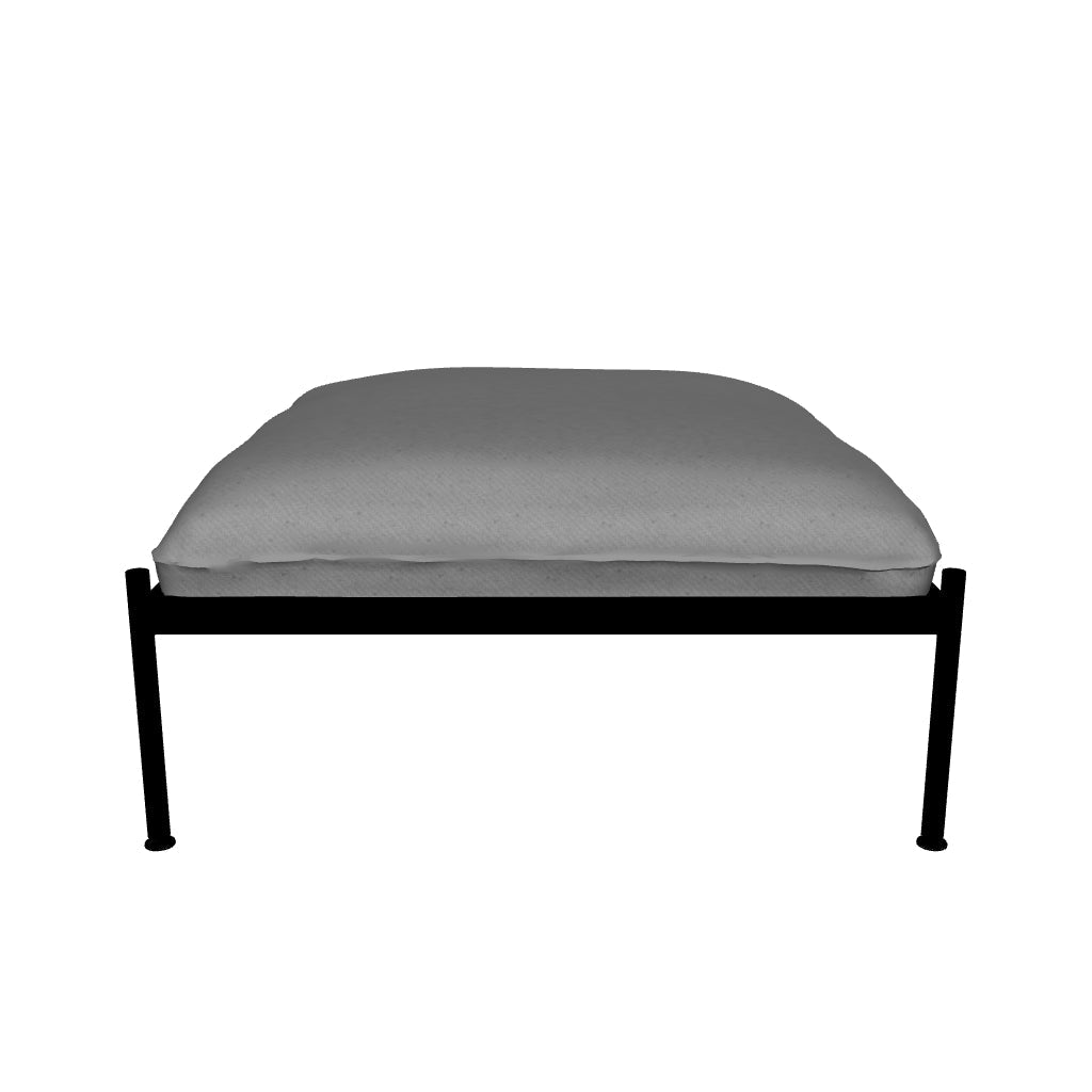 Minimalistischer Toom Ottoman: robust, weich, vielseitig. In 4 Farben als Hocker, Tisch oder Sitz nutzbar. Perfekt für dein Zuhause.