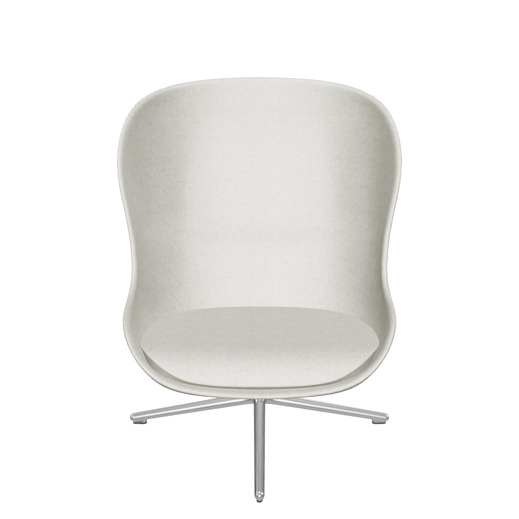 Der Hyg Lounge Drehsessel von Normann Copenhagen vereint skandinavische Gemütlichkeit mit modernem Design. Wählen Sie aus vielfältigen Stoffen und Leder.