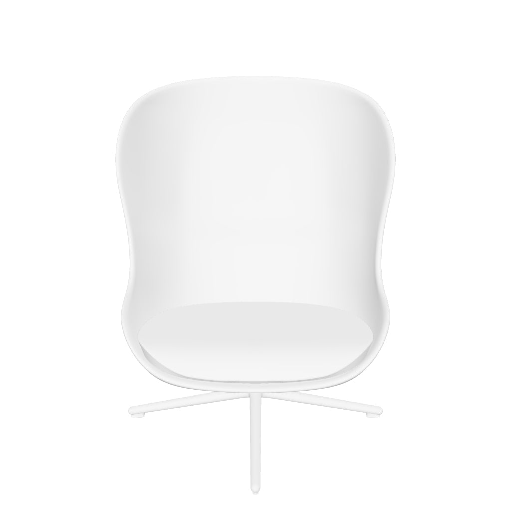 Der Hyg Lounge Drehsessel von Normann Copenhagen vereint skandinavische Gemütlichkeit mit modernem Design. Wählen Sie aus vielfältigen Stoffen und Leder.