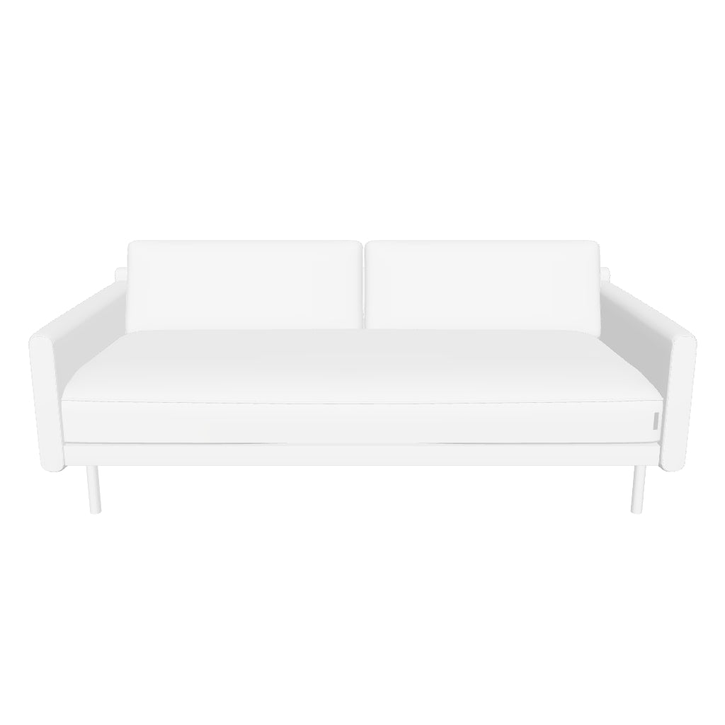 Das Rar 2-Sitzer-Sofa von Normann Copenhagen: Minimalistisches Design, komfortabel und elegant, perfekt für jedes Interieur.