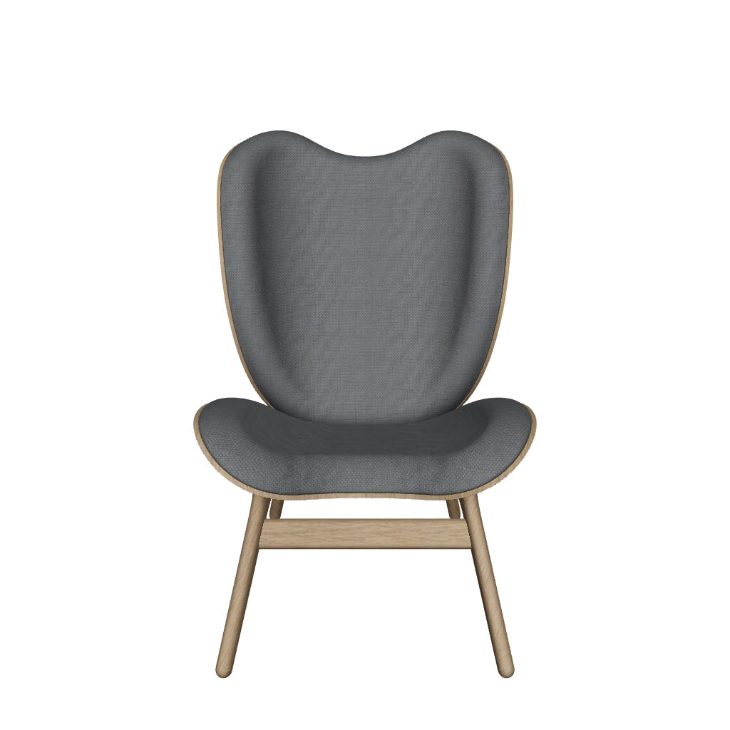 Eleganter A Conversation Piece Tall Sessel von Umage in Shadow, ideal für stilvolle Akzente und gemütliche Stunden in jedem Zuhause.
