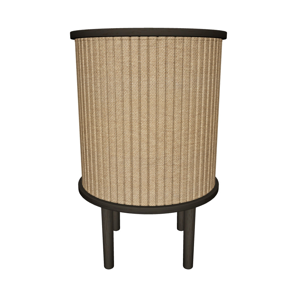 Kompaktes Audacious Sideboard Mini in warmem Sugar Brown, perfekt für kreative Wohnideen und moderne Akzente in jedem Raum.