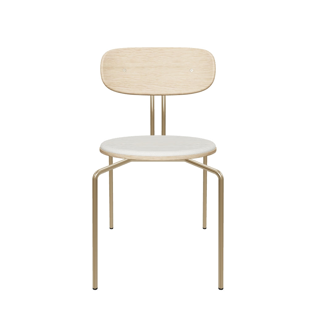 Eleganter gepolsterter Curious Stuhl von Umage, ideal für komfortable Sitzmöglichkeiten und geschmackvolle Einrichtung in jedem Zuhause.