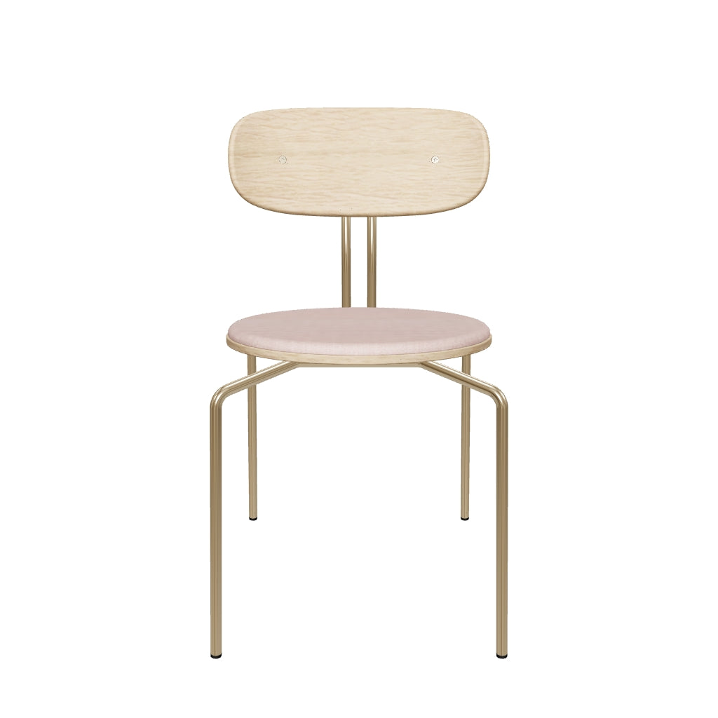 Eleganter gepolsterter Curious Stuhl von Umage, ideal für stilvolle Wohnräume und entspannte Momente. Hochwertige Verarbeitung und ansprechendes Design.