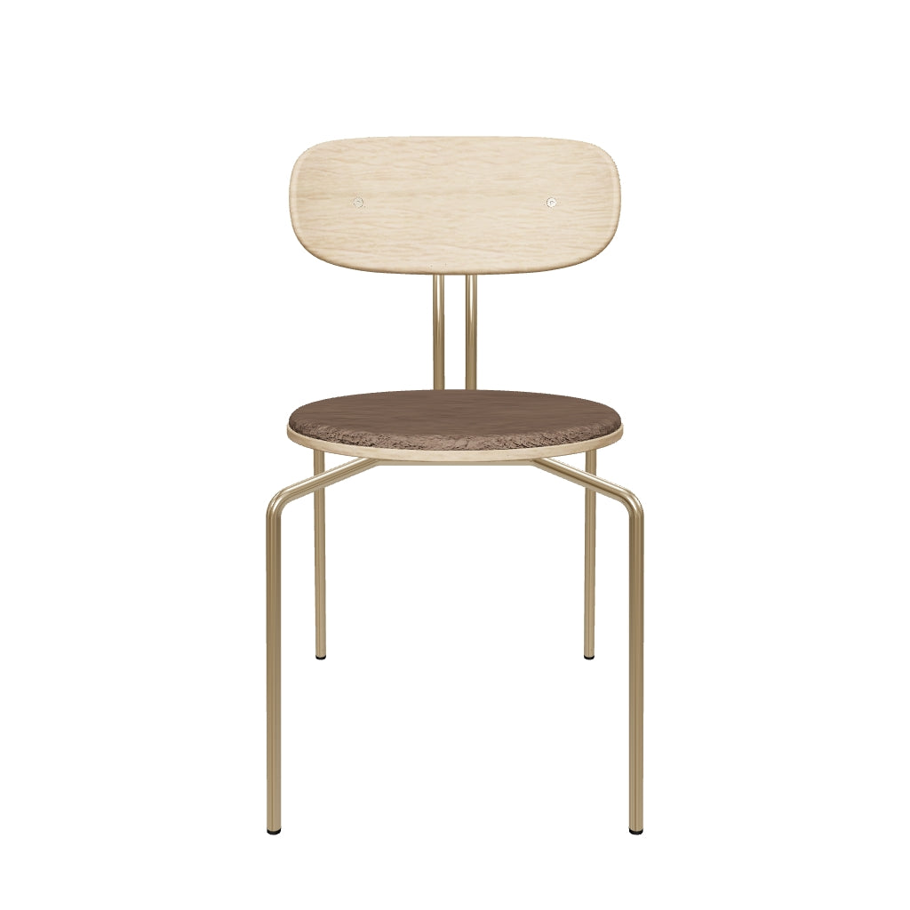 Eleganter gepolsterter Curious Stuhl von Umage, ideal für stilvolle Akzente und gemütliche Sitzgelegenheiten in jedem Zuhause.