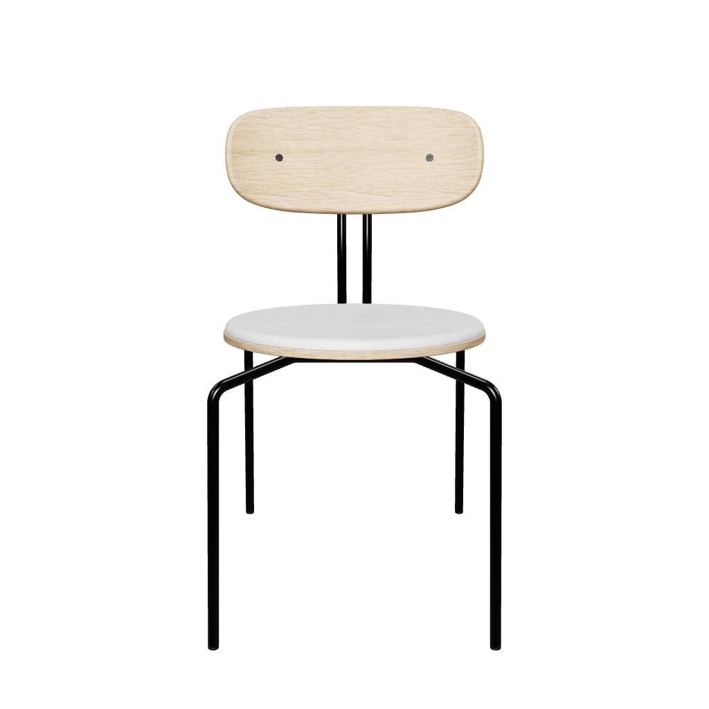 Eleganter gepolsterter Curious Stuhl von Umage, ideal für stilvolle Wohnräume und komfortable Sitzgelegenheiten.