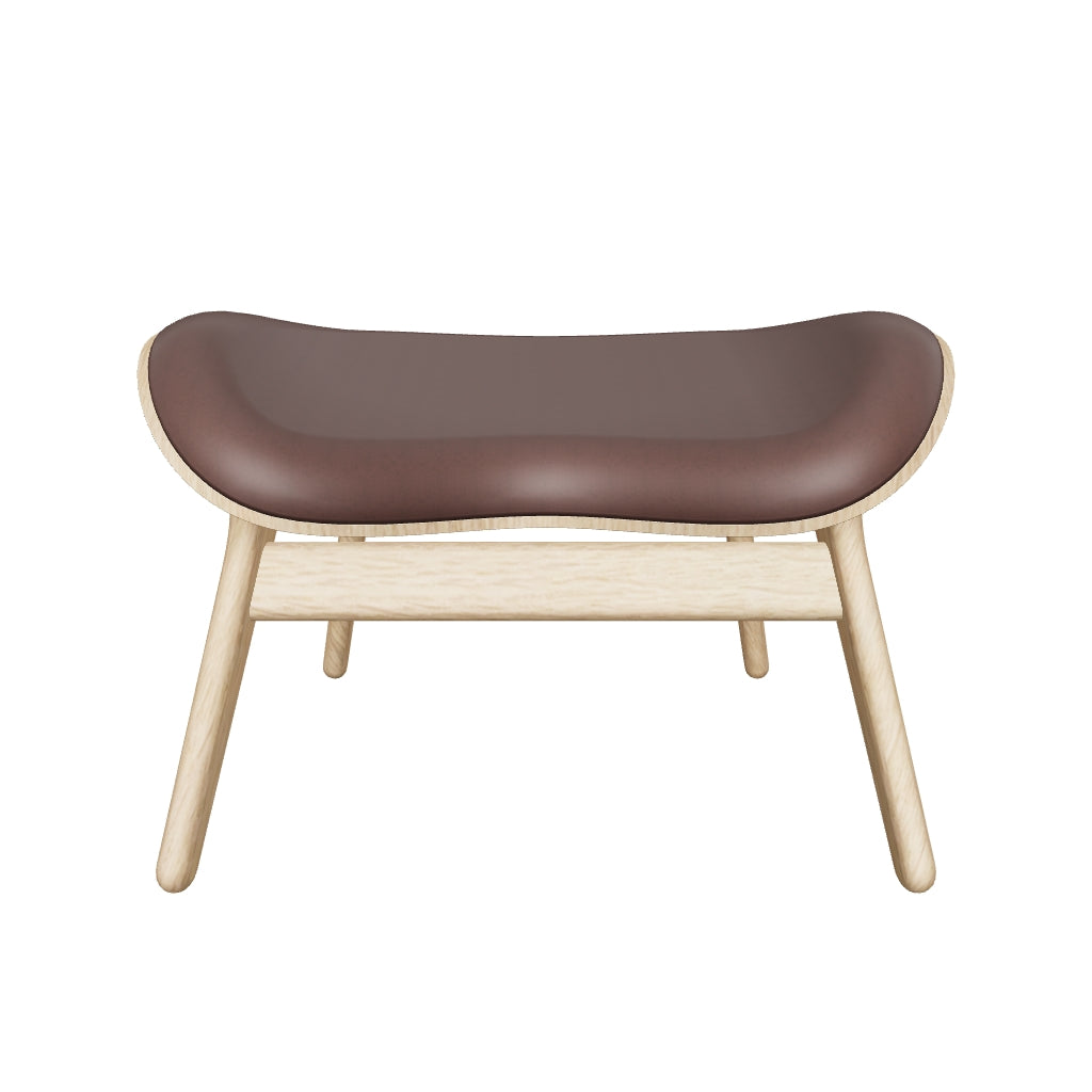 Moderner, brauner Ottoman von Umage, perfekt für kreative Wohnkonzepte und als einzigartiges Designelement in jedem Raum.