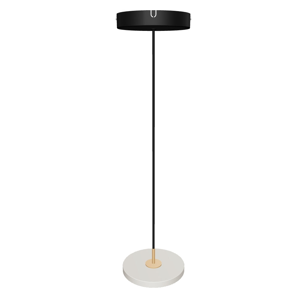 Elegante Asteria Micro Pendelleuchte in zartem Pearl White, ideal für stimmungsvolle Beleuchtung und modernes Design in Wohnräumen.