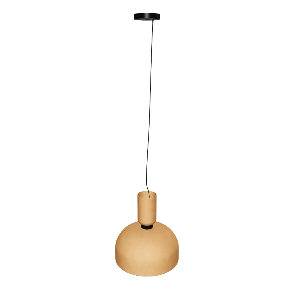 Deckenleuchte Nibla aus Metall in Terrakottaoptik Ø 40 cm in Terrakotta präsentiert im Onlineshop von KAQTU Design AG. Lampenschirm ist von Kave Home