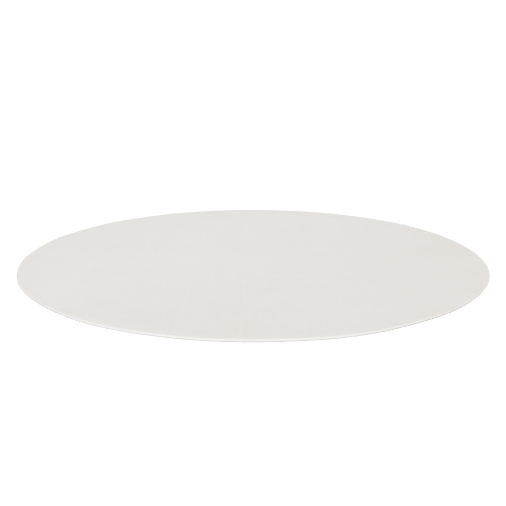 Runder Teppich Empuries in Naturweiss Ø 200 cm in Weiss präsentiert im Onlineshop von KAQTU Design AG. Teppich ist von Kave Home