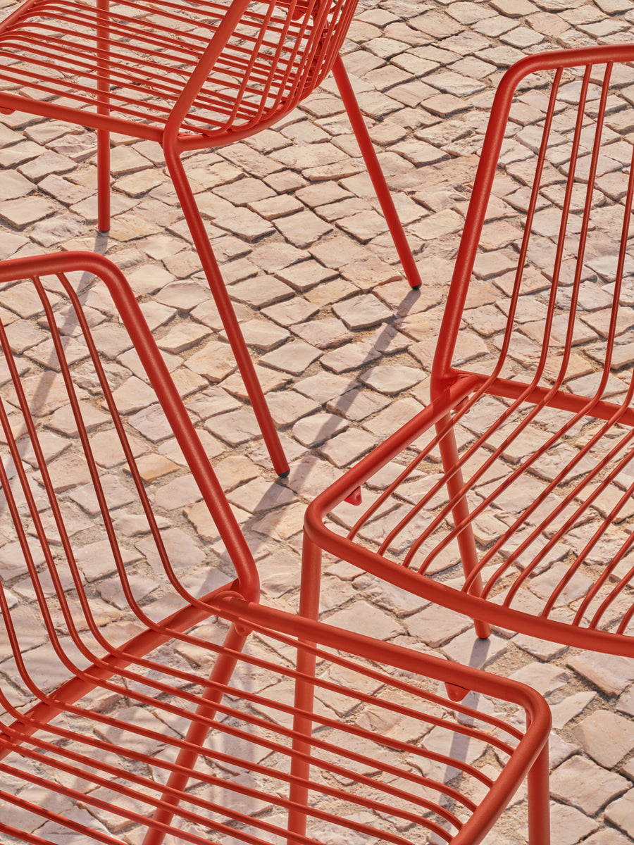 Bris BRS01 - Stuhl, Set von 2 Stück in Blau präsentiert im Onlineshop von KAQTU Design AG. Gartenstuhl ist von Mdd