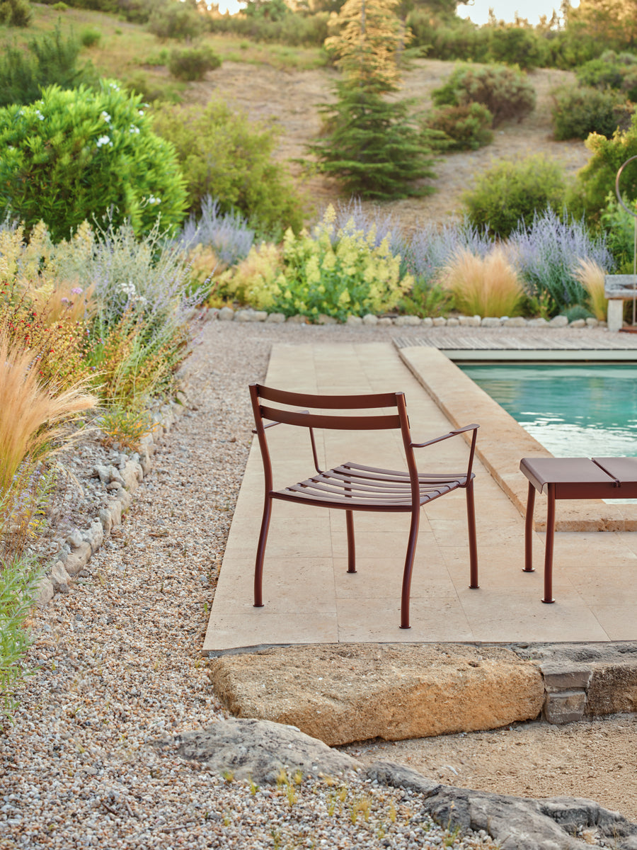 Flaner FLR08 - Sessel in Türkis präsentiert im Onlineshop von KAQTU Design AG. Outdoor-Sessel ist von Mdd