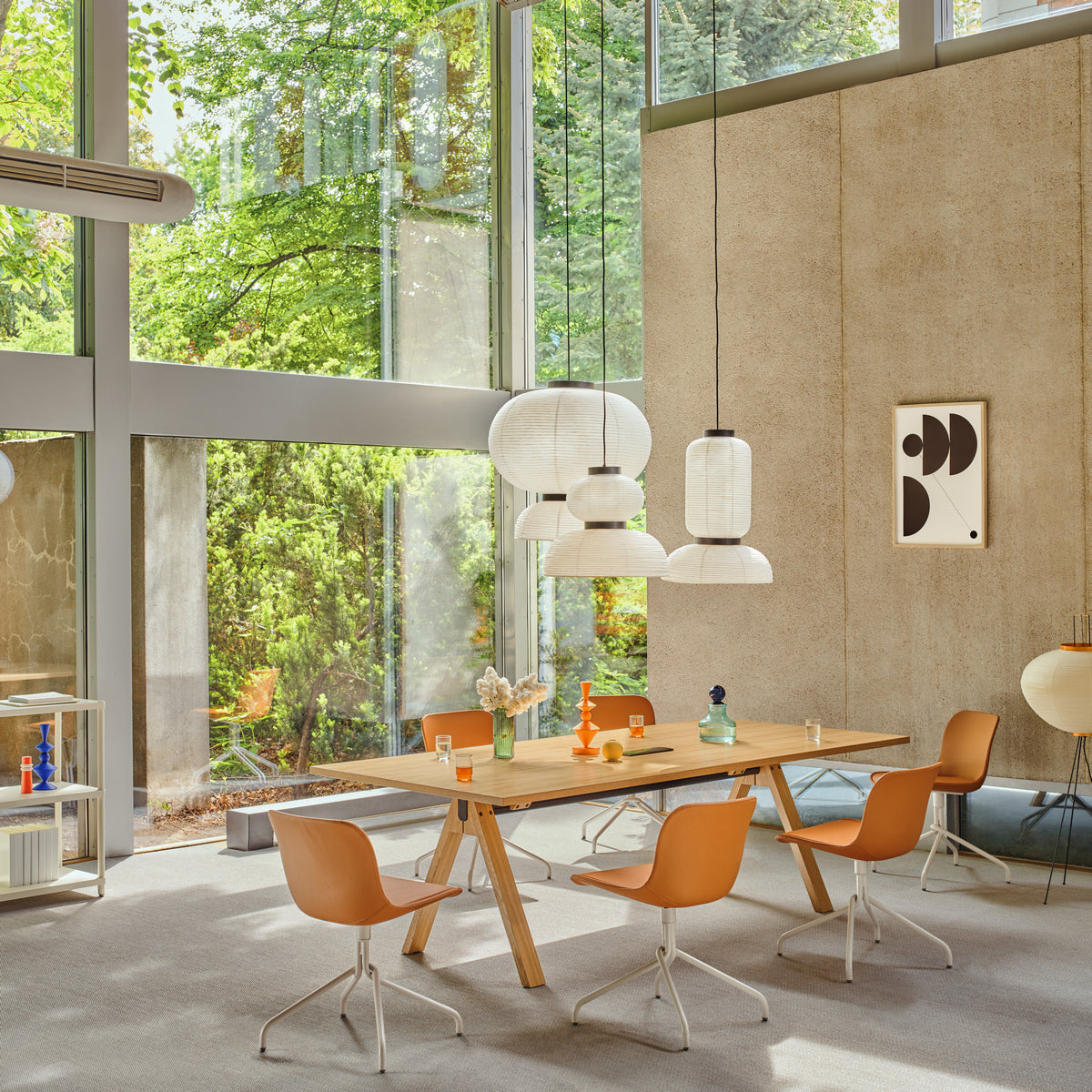 Baltic 2 Classic BLK4P13 - Stuhl Drehbasis in Beige präsentiert im Onlineshop von KAQTU Design AG. Drehstuhl ist von Mdd
