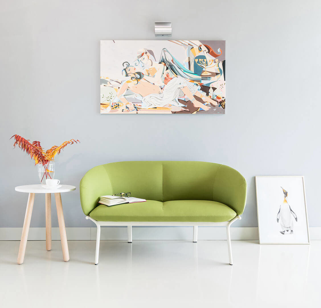 Ultra UTR65 - Kaffeetisch in Weiss Pastell präsentiert im Onlineshop von KAQTU Design AG. Couchtisch ist von Mdd