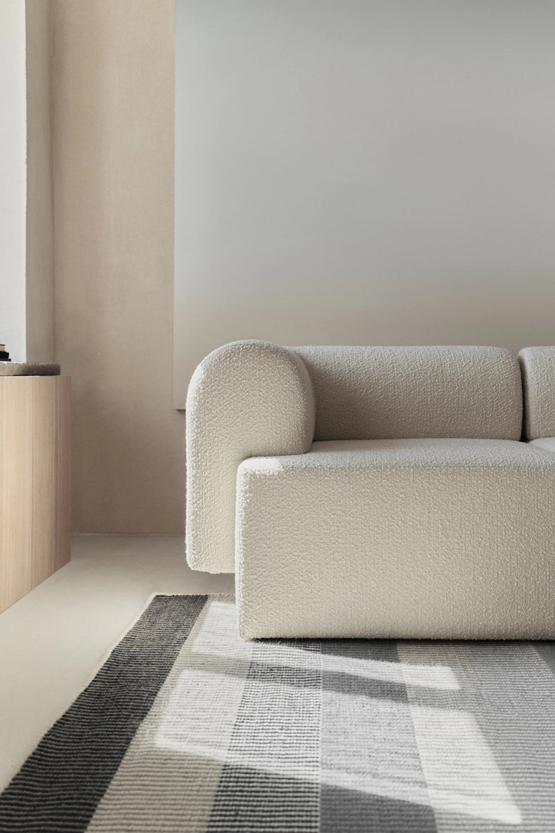 Tori TRI01M - modulares Sofa in Weiss präsentiert im Onlineshop von KAQTU Design AG. Modulares Sofa ist von Tamo